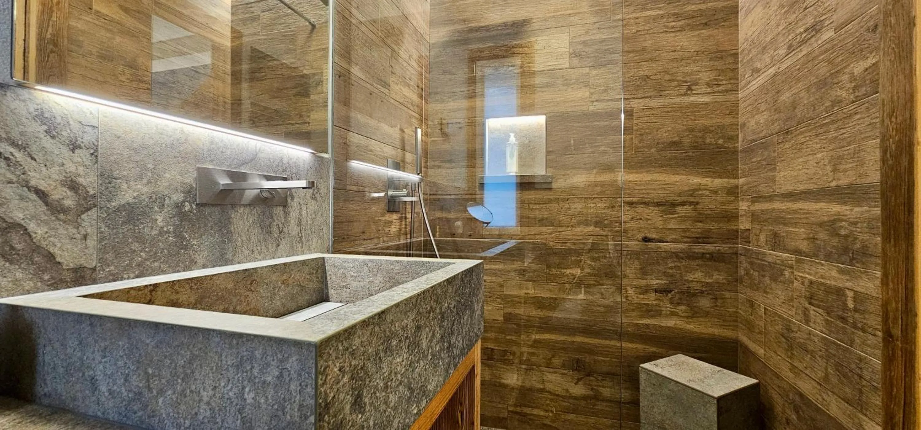 Bathroom in Albergo Alpenrose