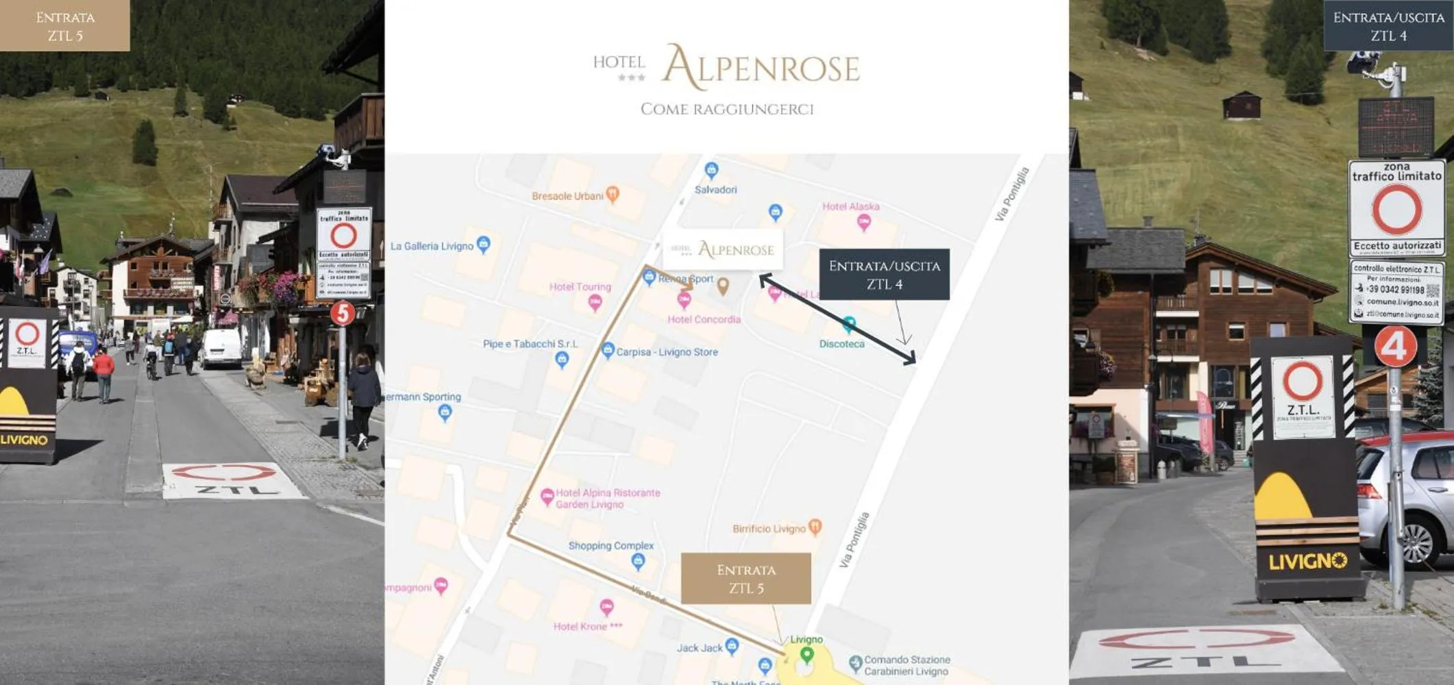 Property building in Albergo Alpenrose