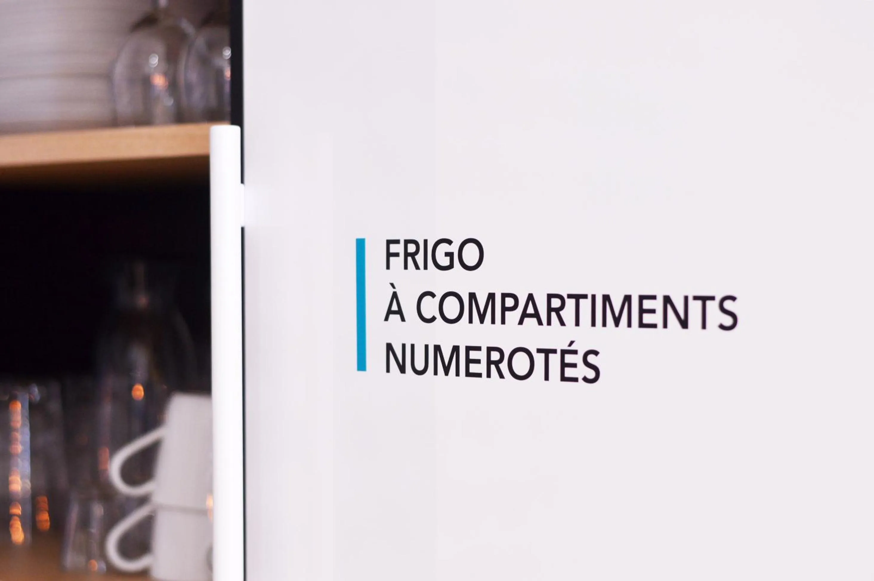 Communal kitchen in Résidence Little Sévigné