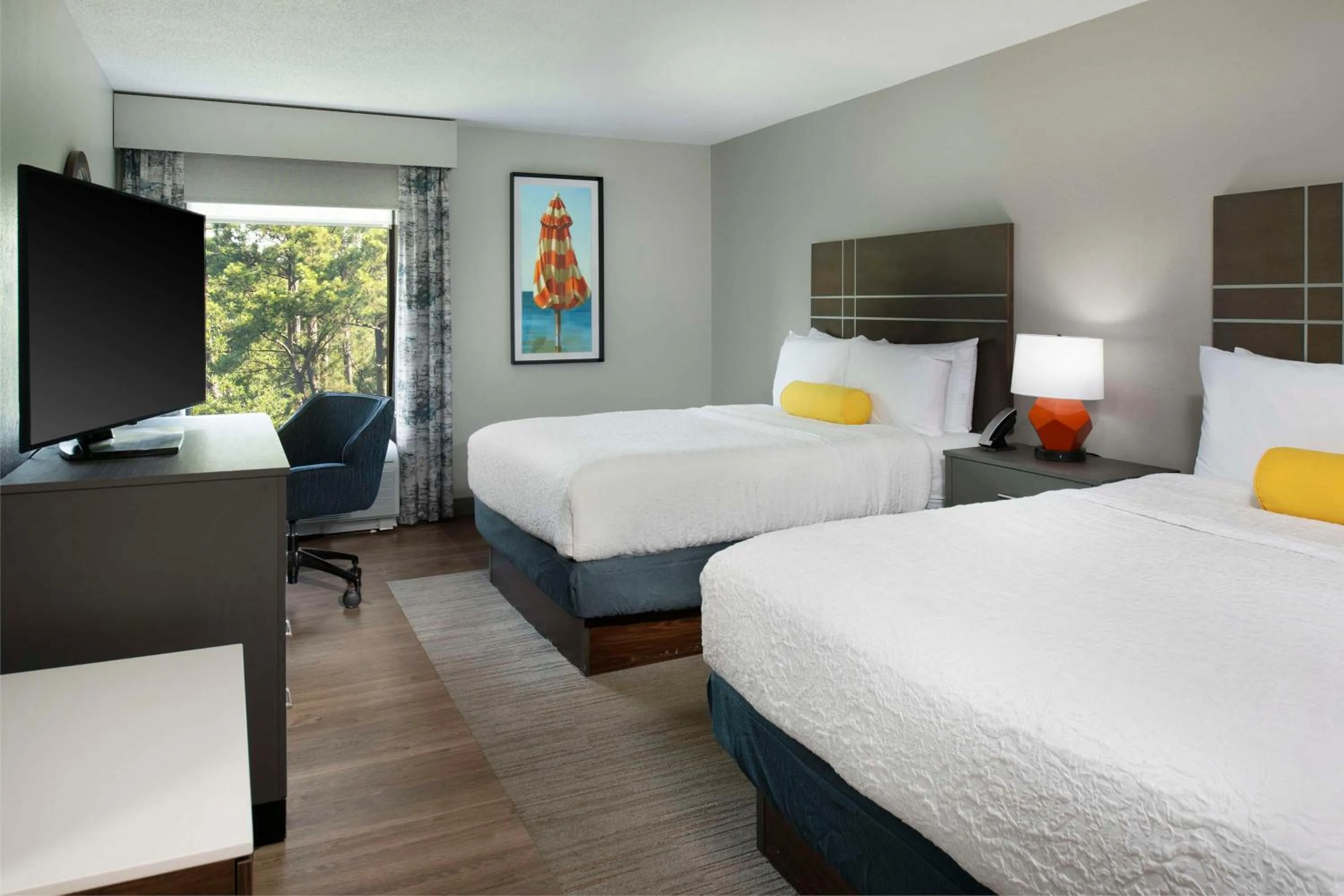 Bed in Hampton Inn Northwood