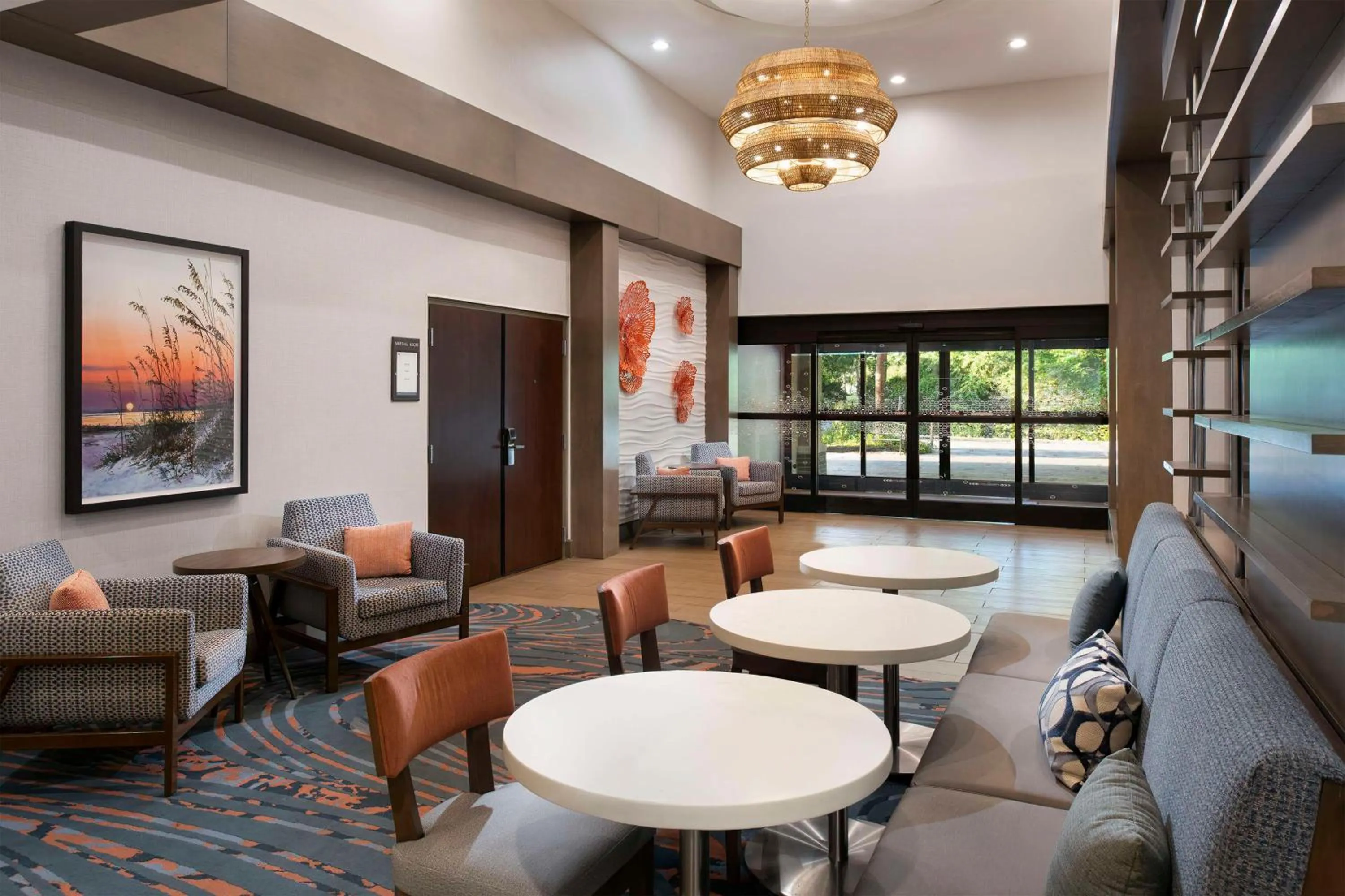 Lobby or reception in Hampton Inn Northwood