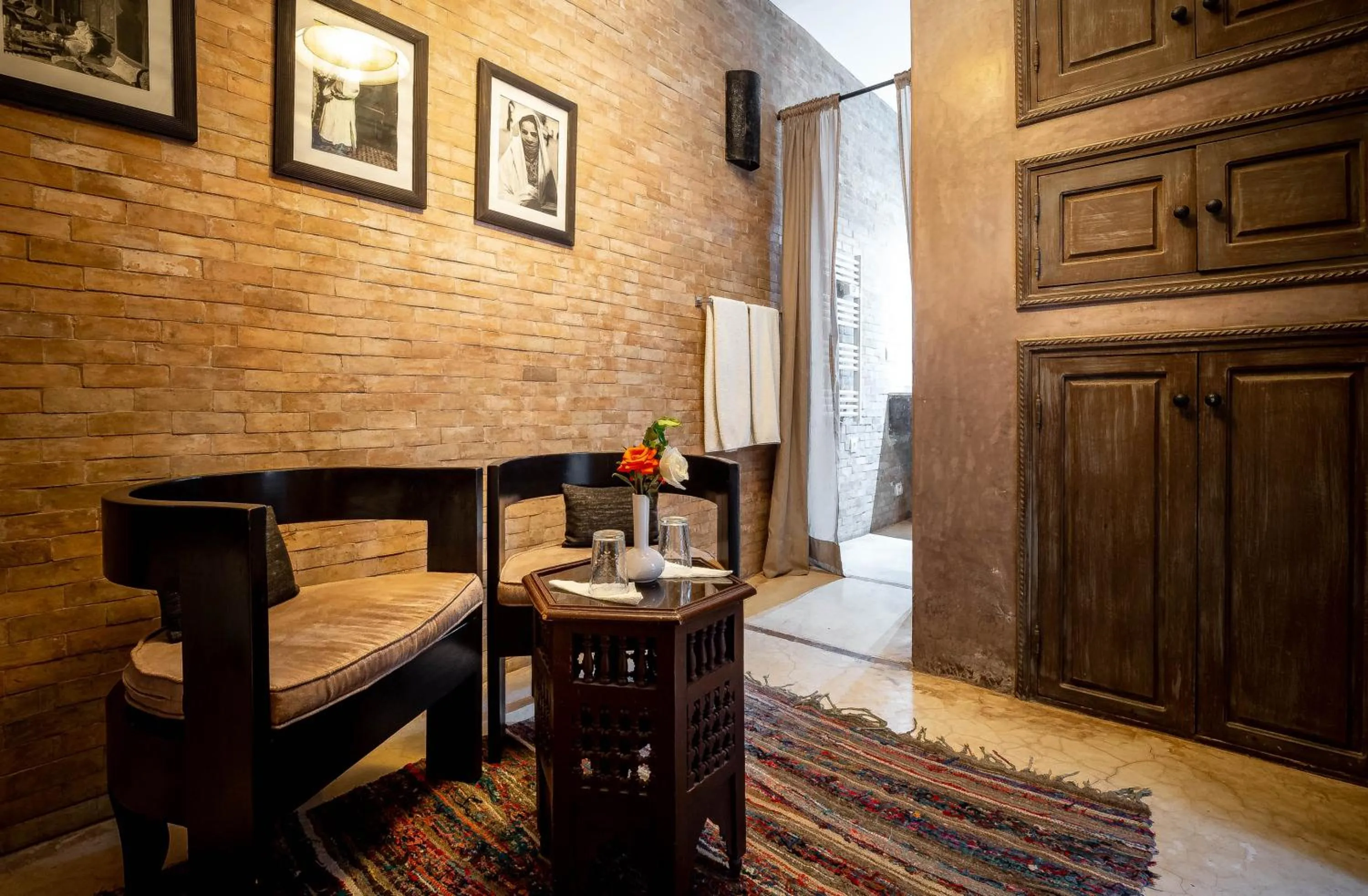 Living room in Riad Vanilla Sma & Spa