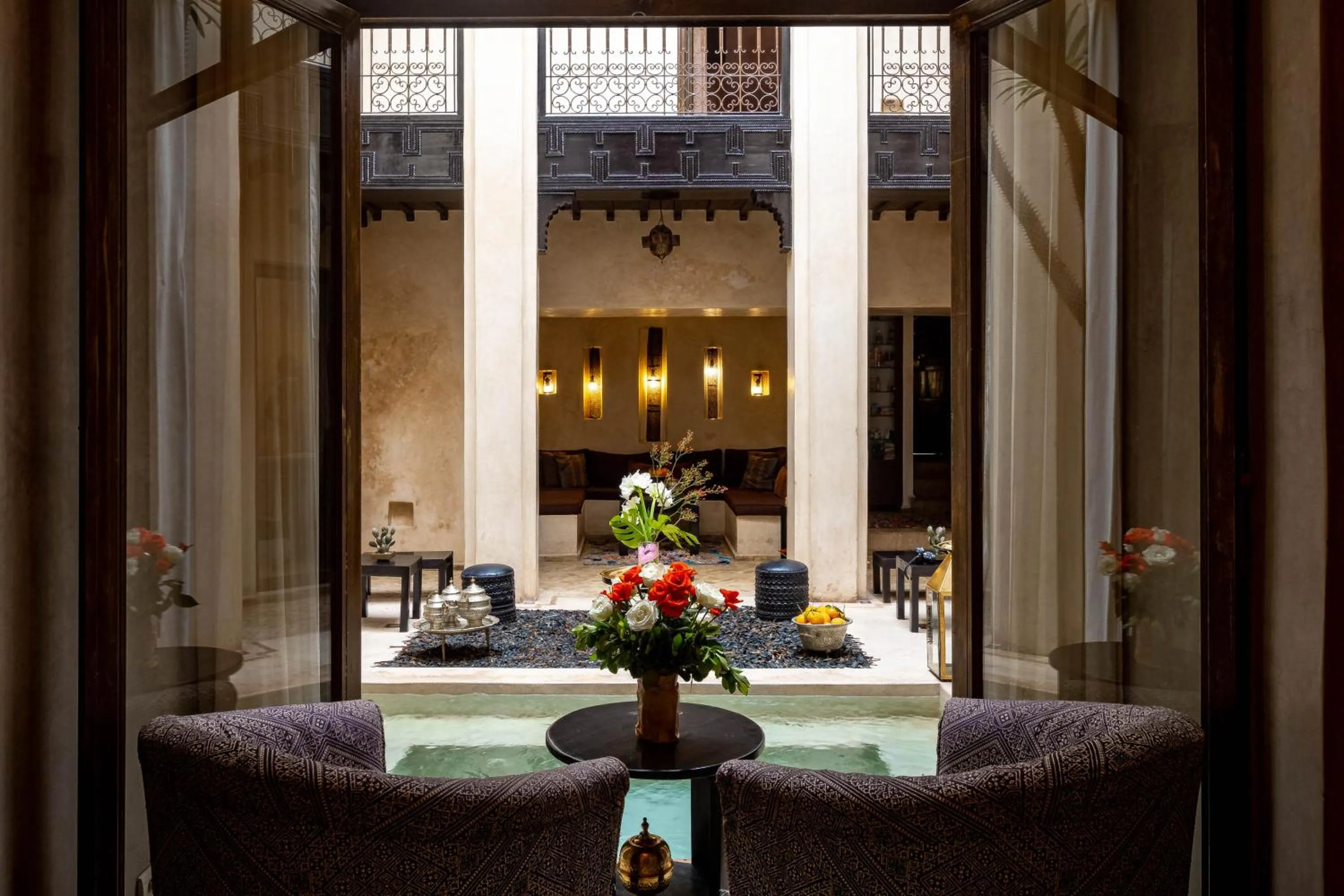 Living room in Riad Vanilla Sma & Spa