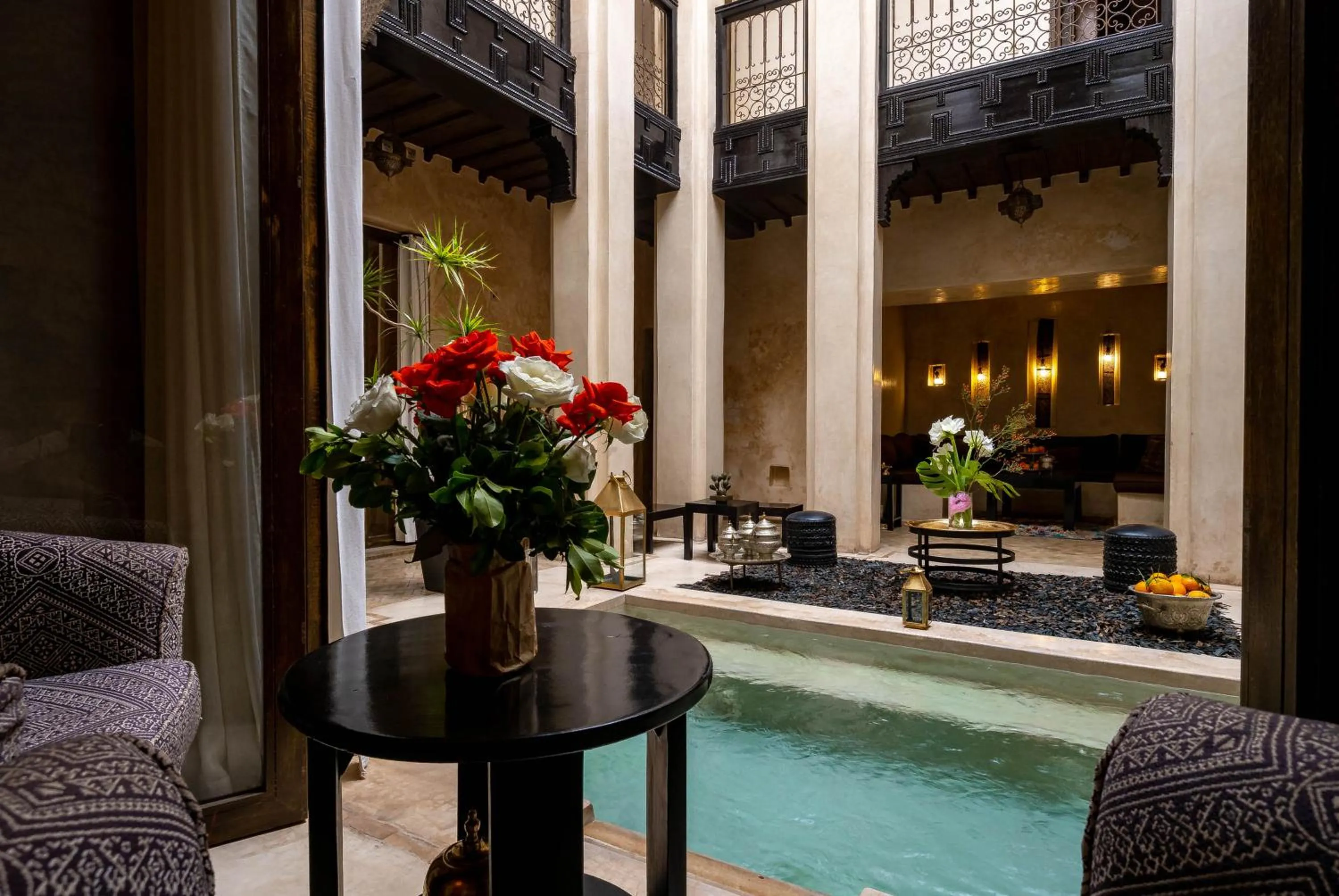 Living room in Riad Vanilla Sma & Spa