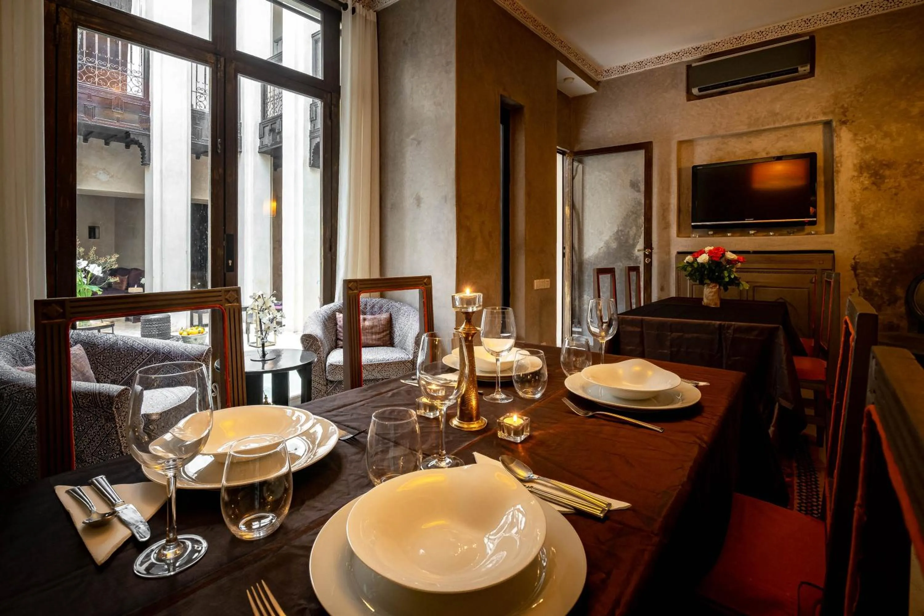 TV and multimedia in Riad Vanilla Sma & Spa