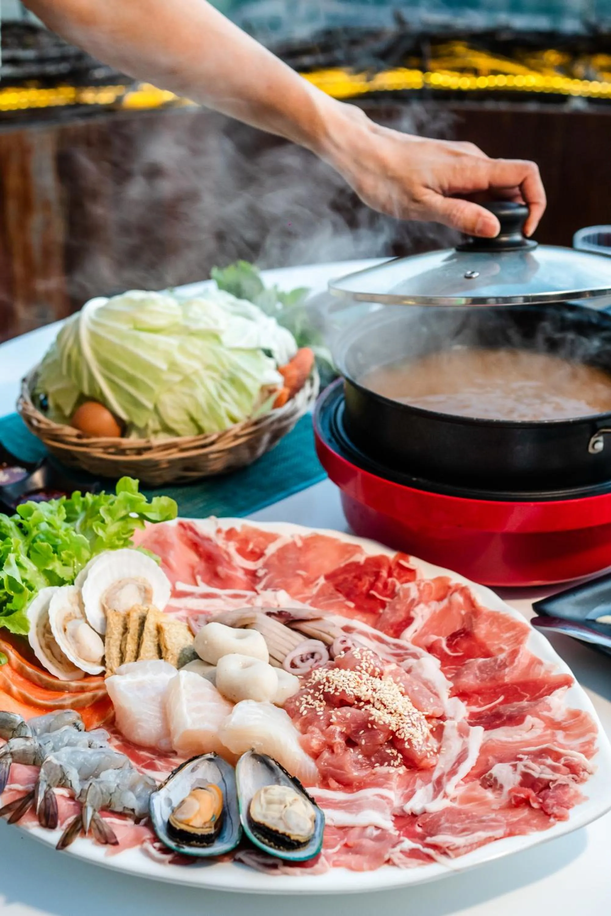 Buffet breakfast in Villa PaSon