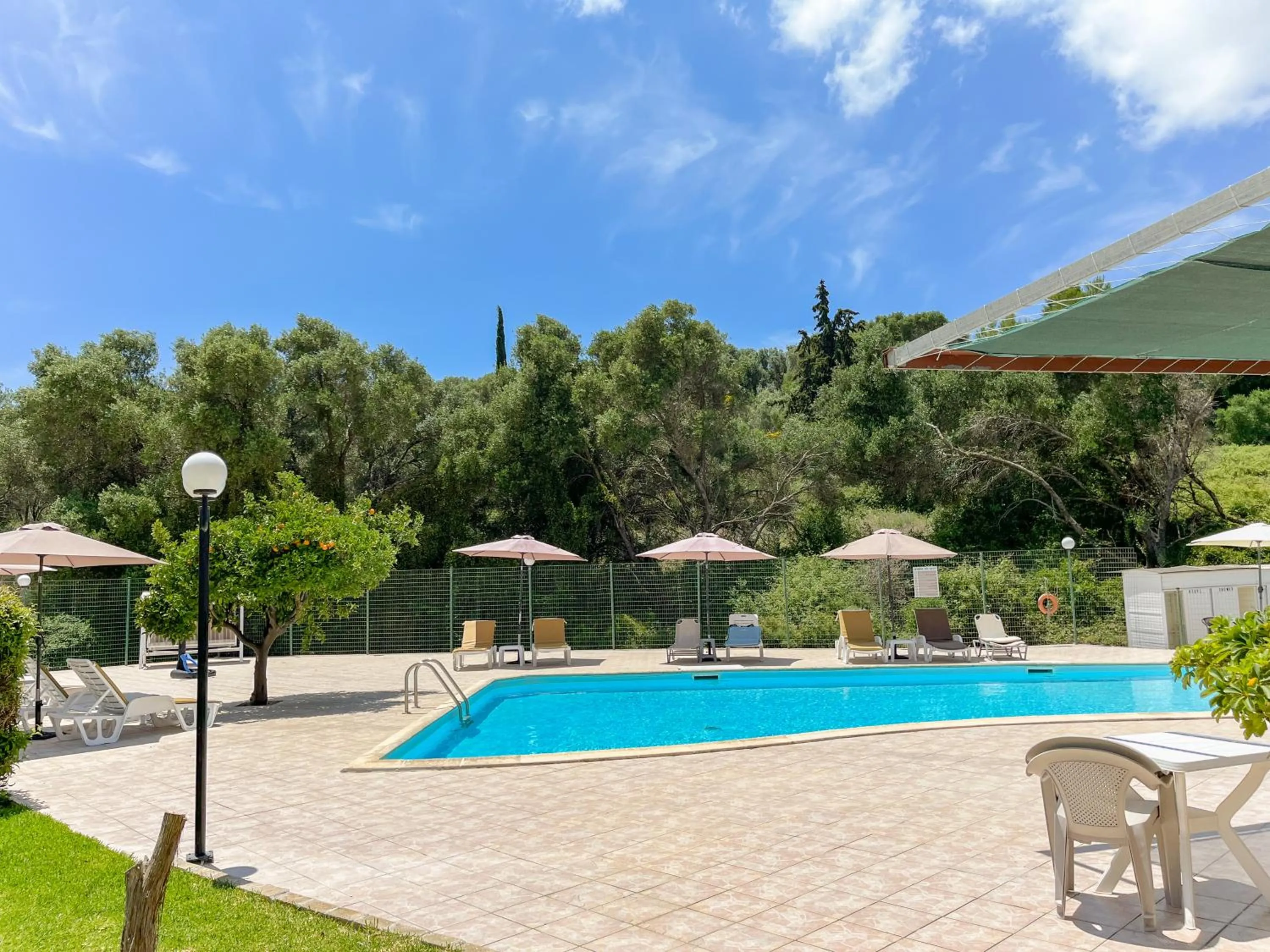 Swimming pool in Amazona Apartments and Studios