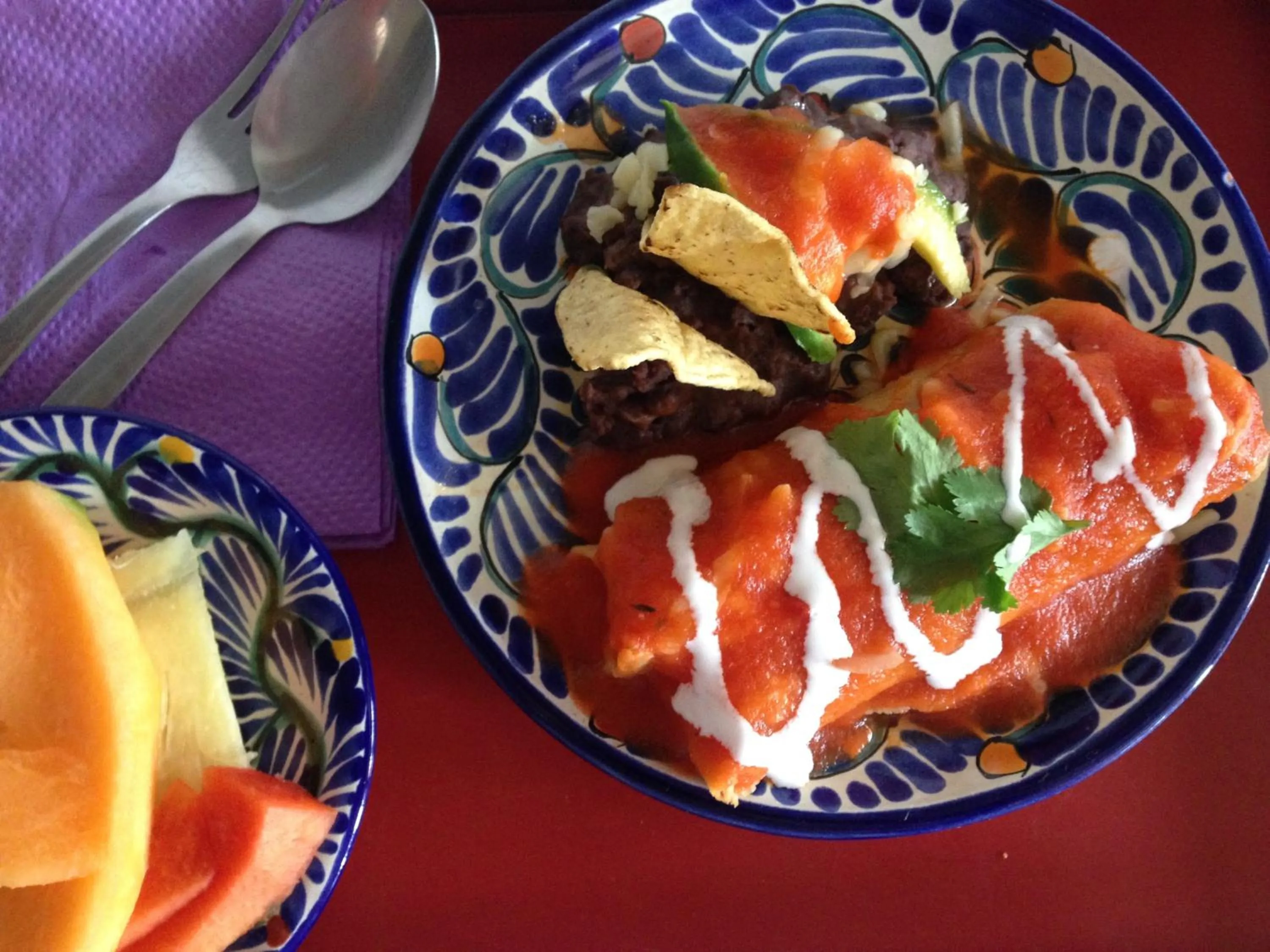 Breakfast in Casa de la Noche