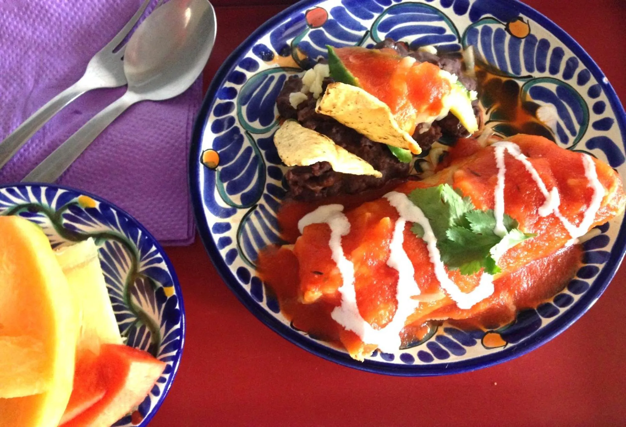 Dining area in Casa de la Noche