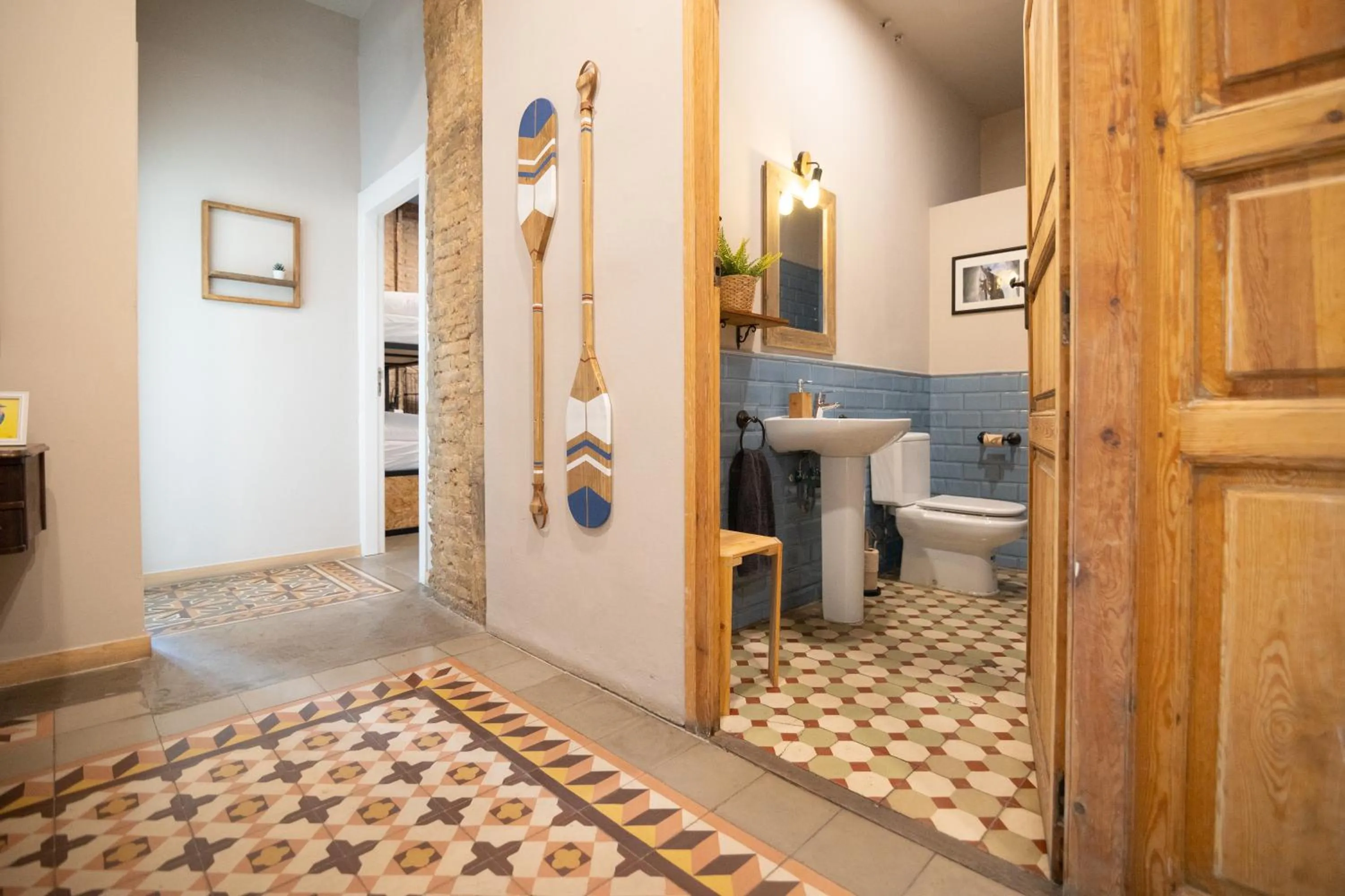 Shower in Bird House