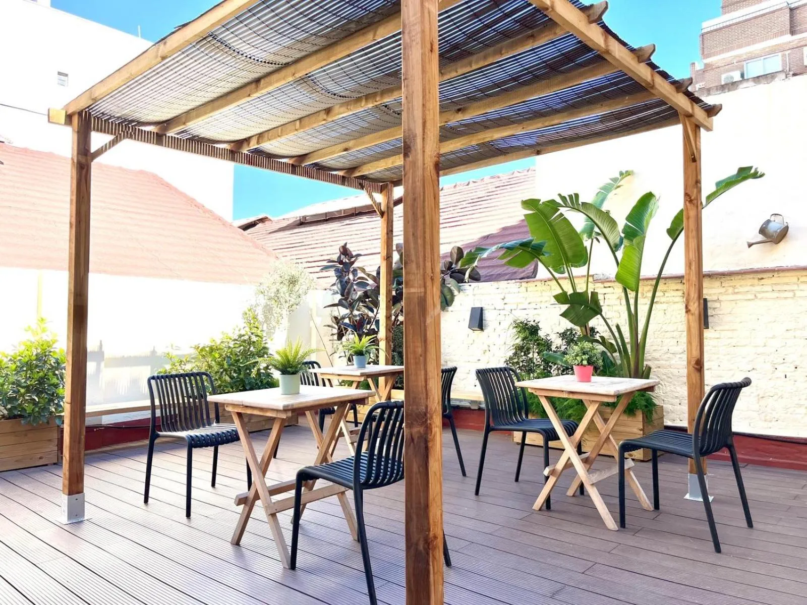 Off site in Bird House