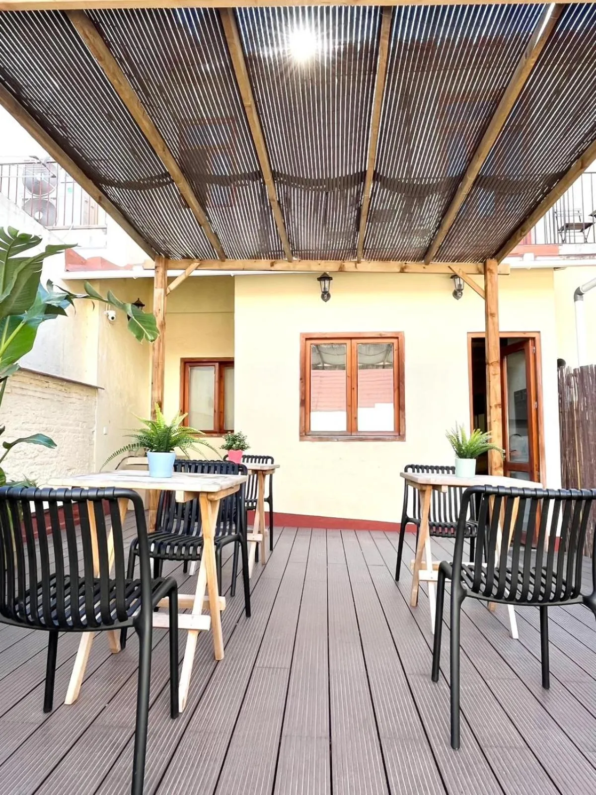 Off site in Bird House