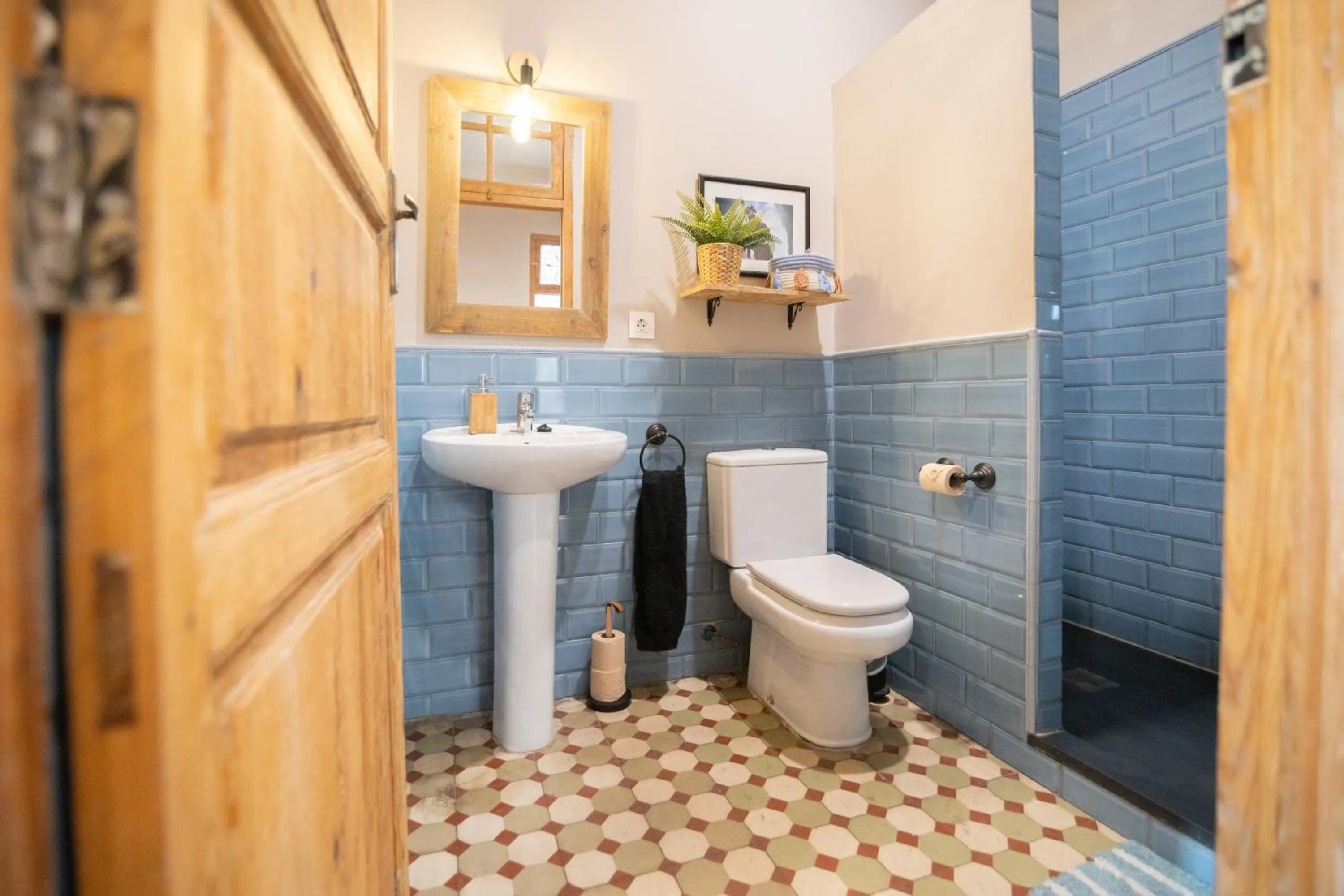 Shower in Bird House