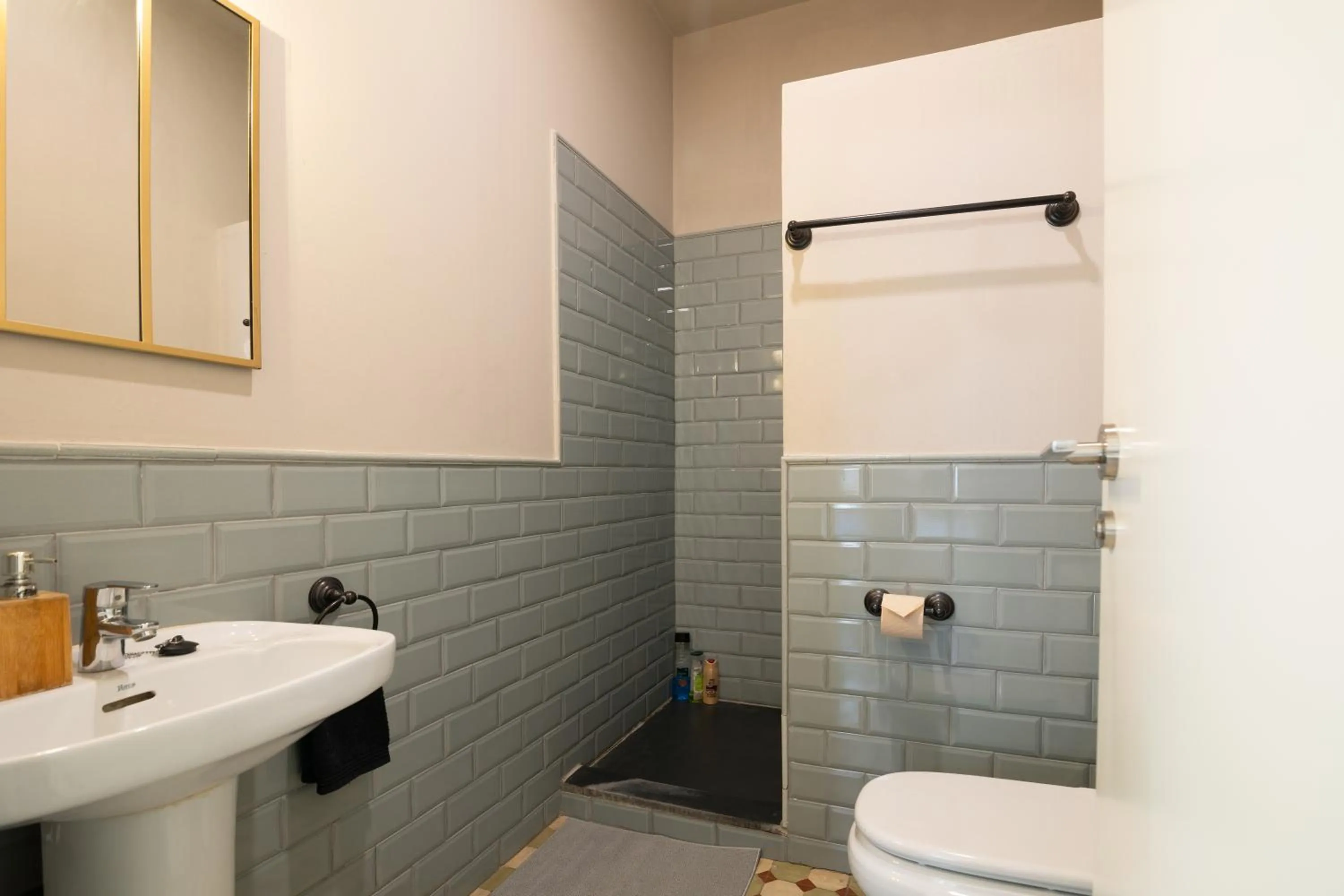 Shower in Bird House