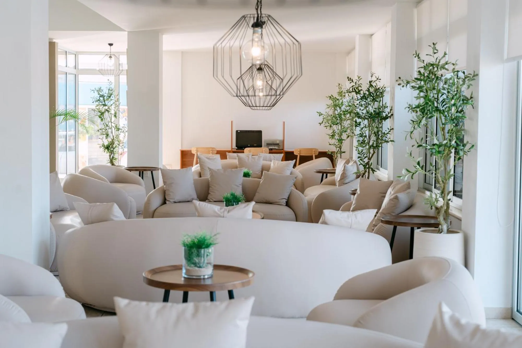 Lobby or reception in Makronisos Village