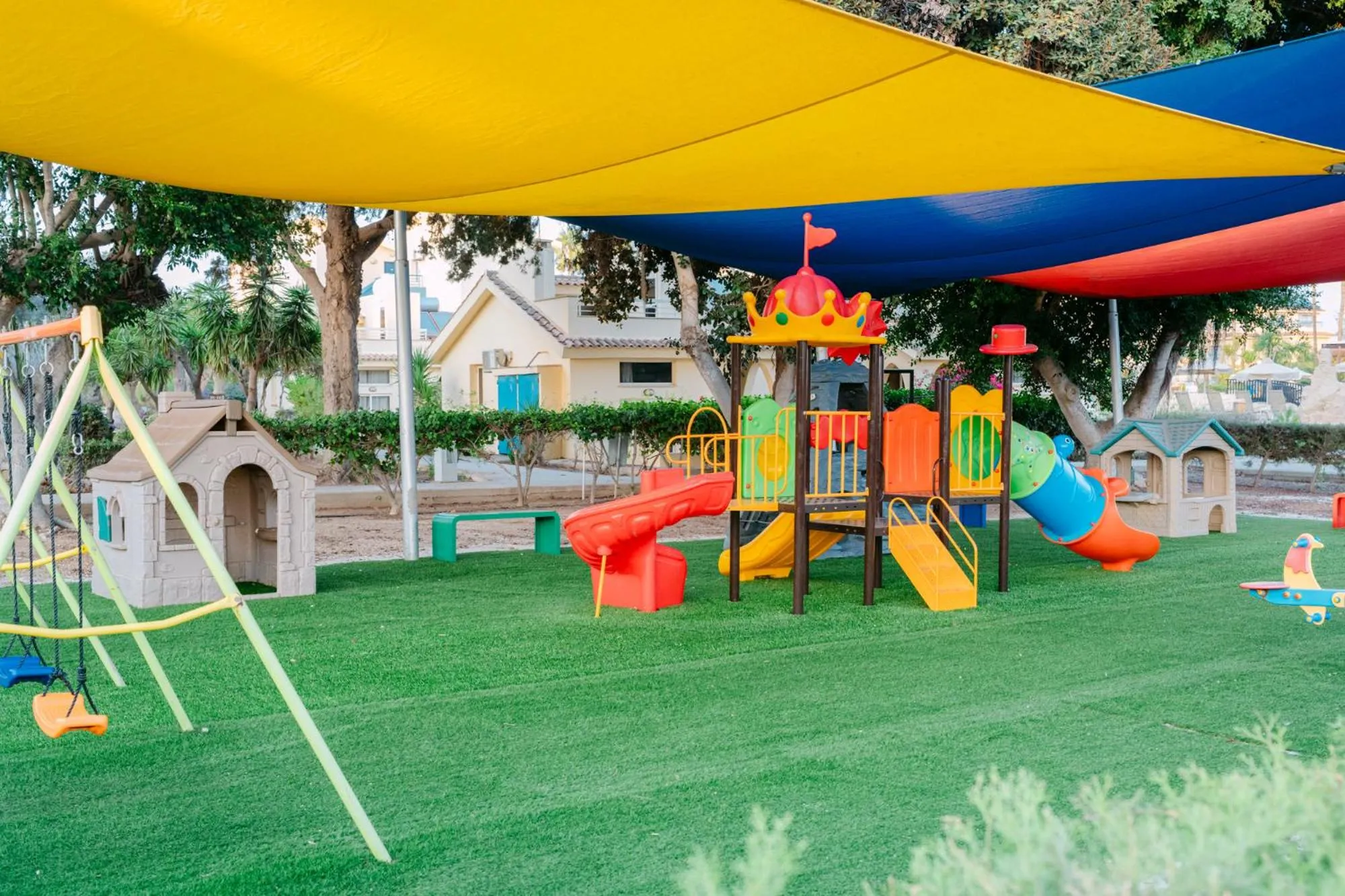 Children play ground in Makronisos Village