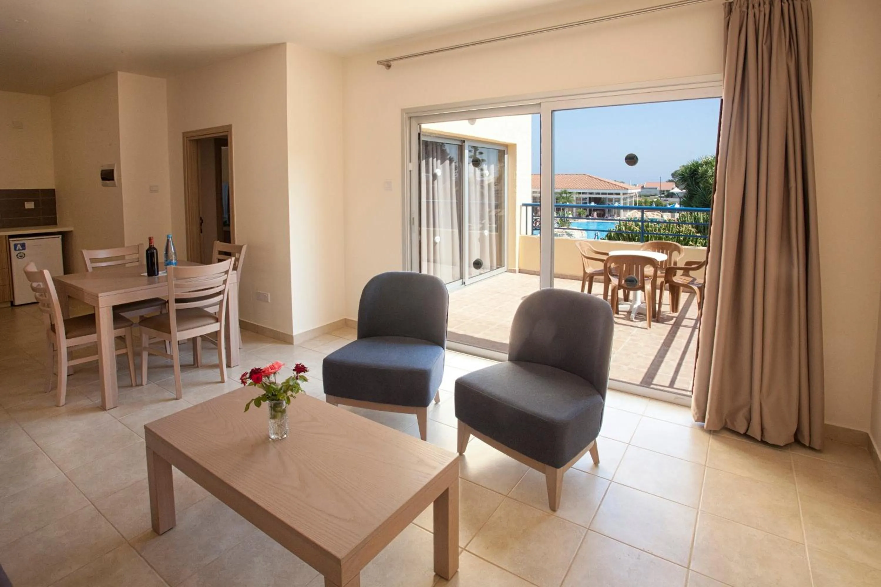Living room in Makronisos Village