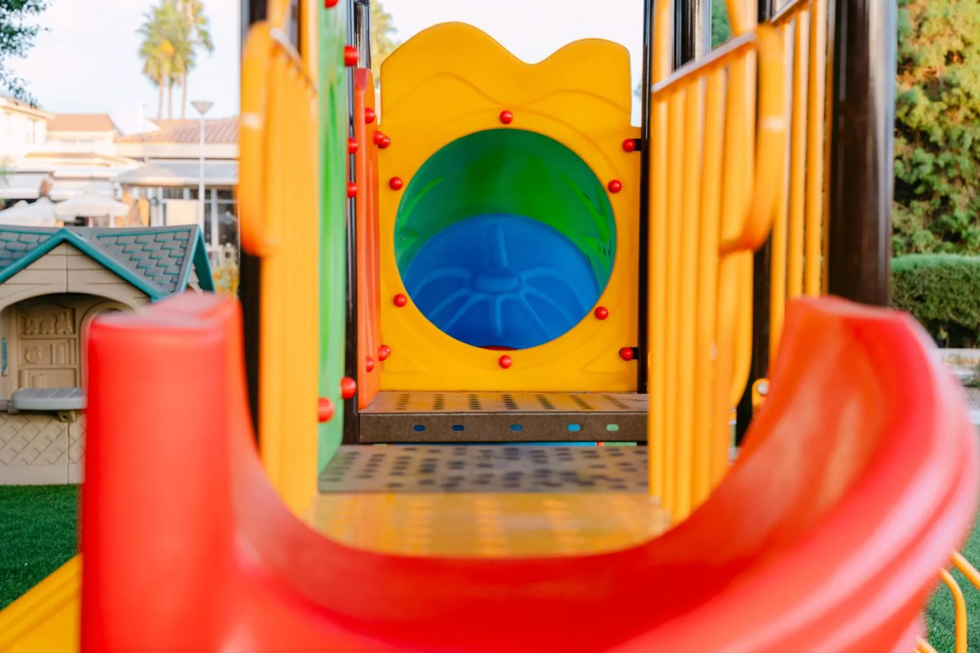 Children play ground in Makronisos Village