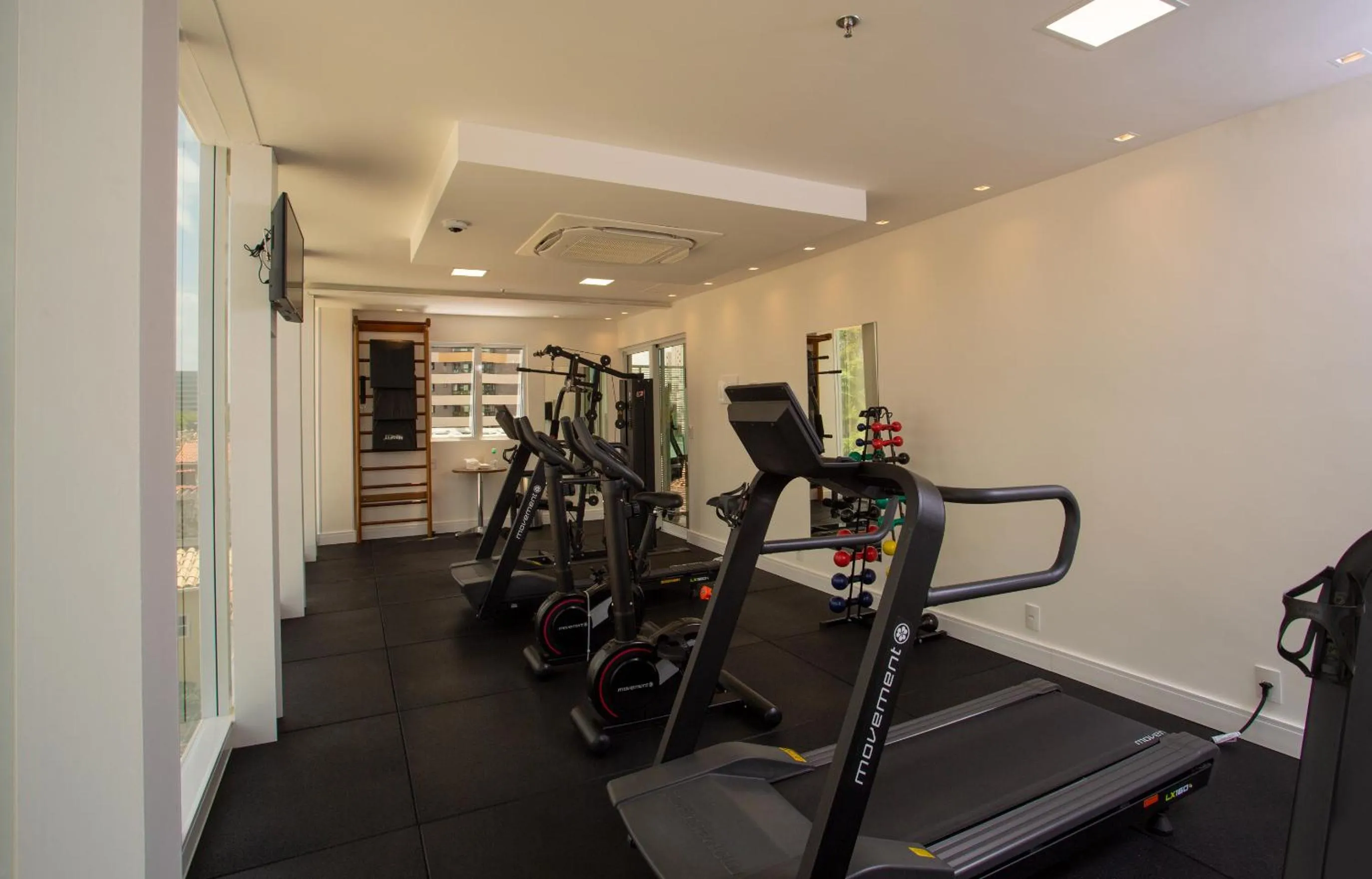 Fitness centre/facilities in Flix Hotel