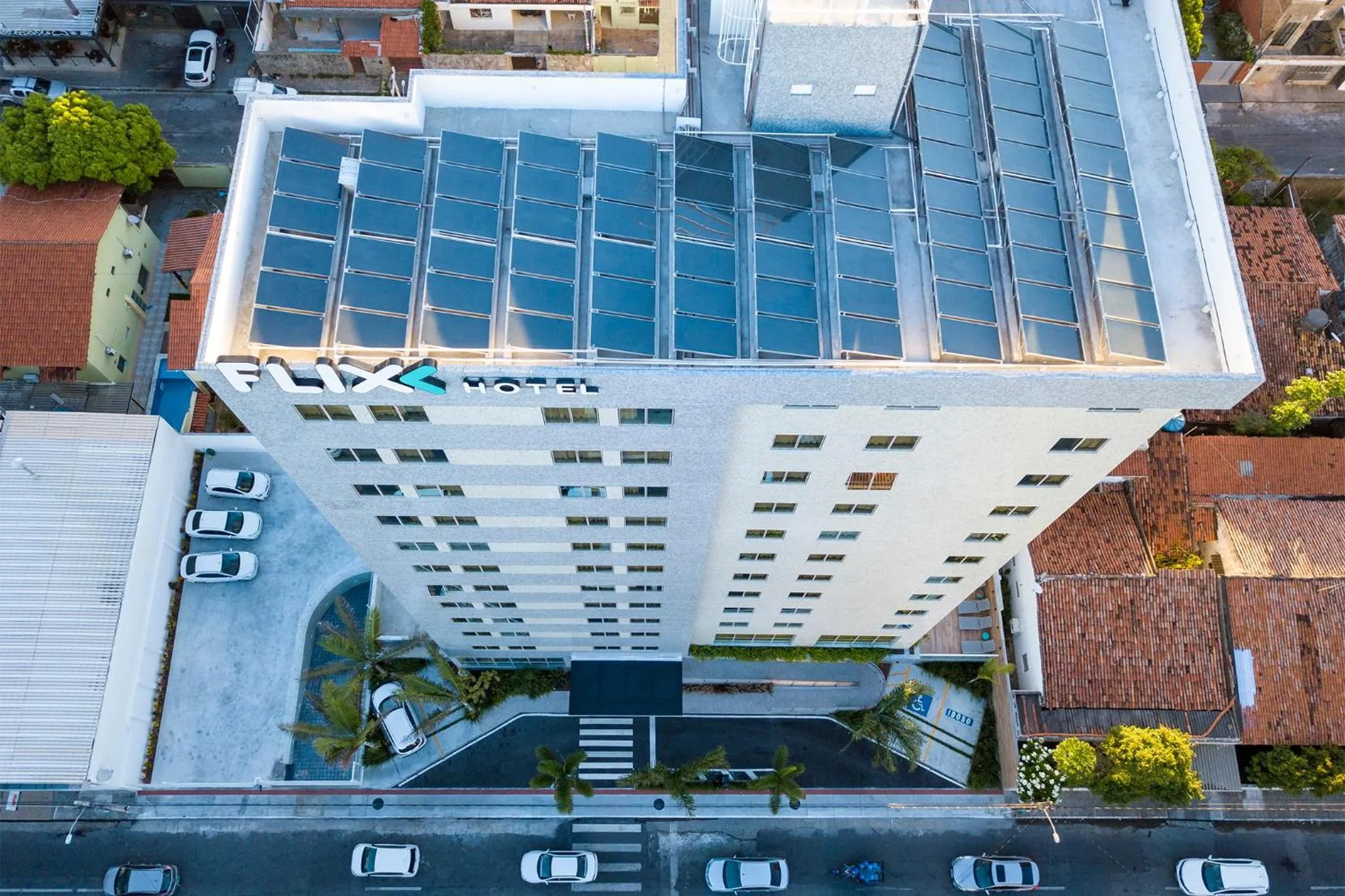 Street view in Flix Hotel