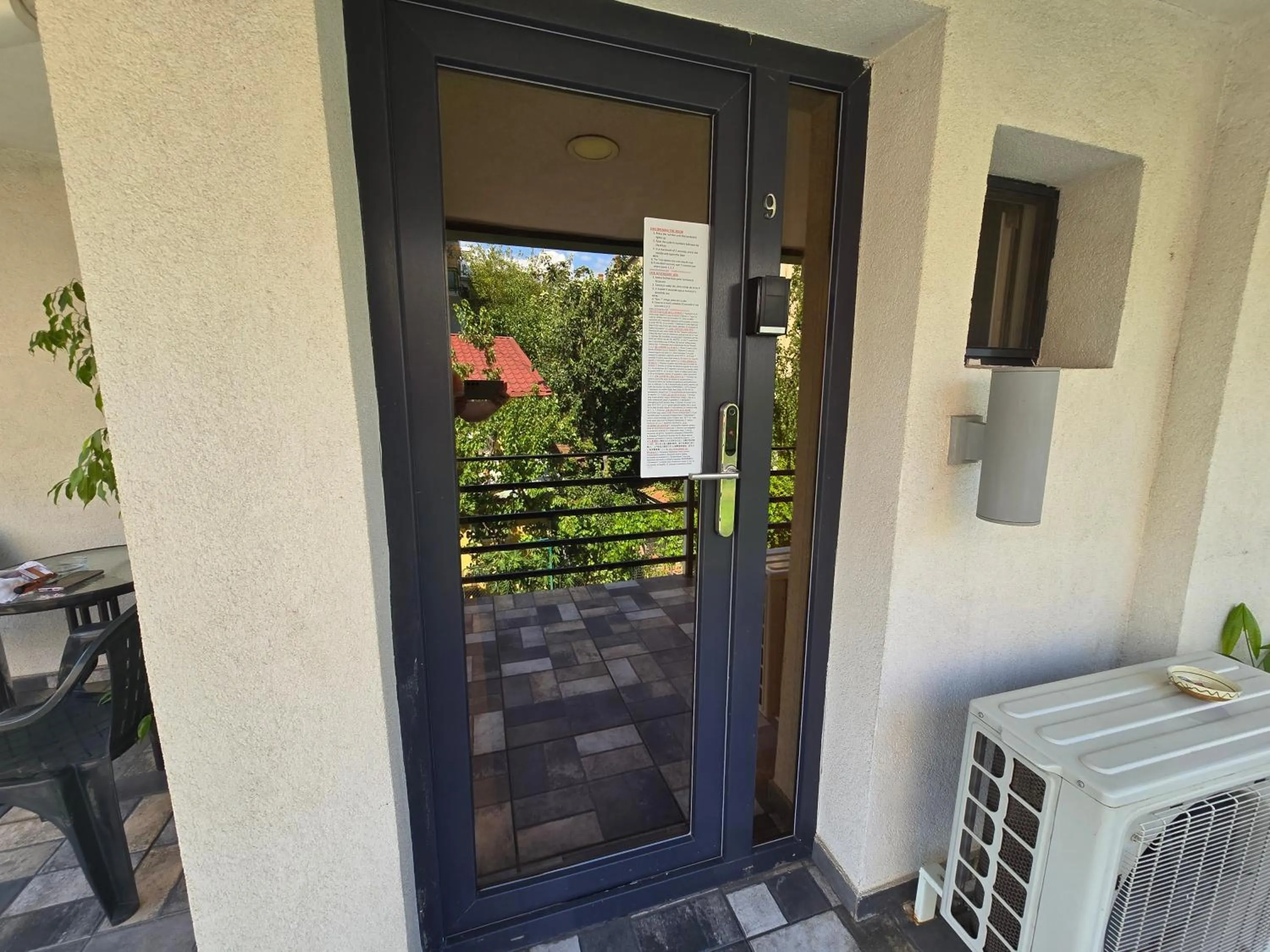 Facade/entrance in Poet Palace Bucharest