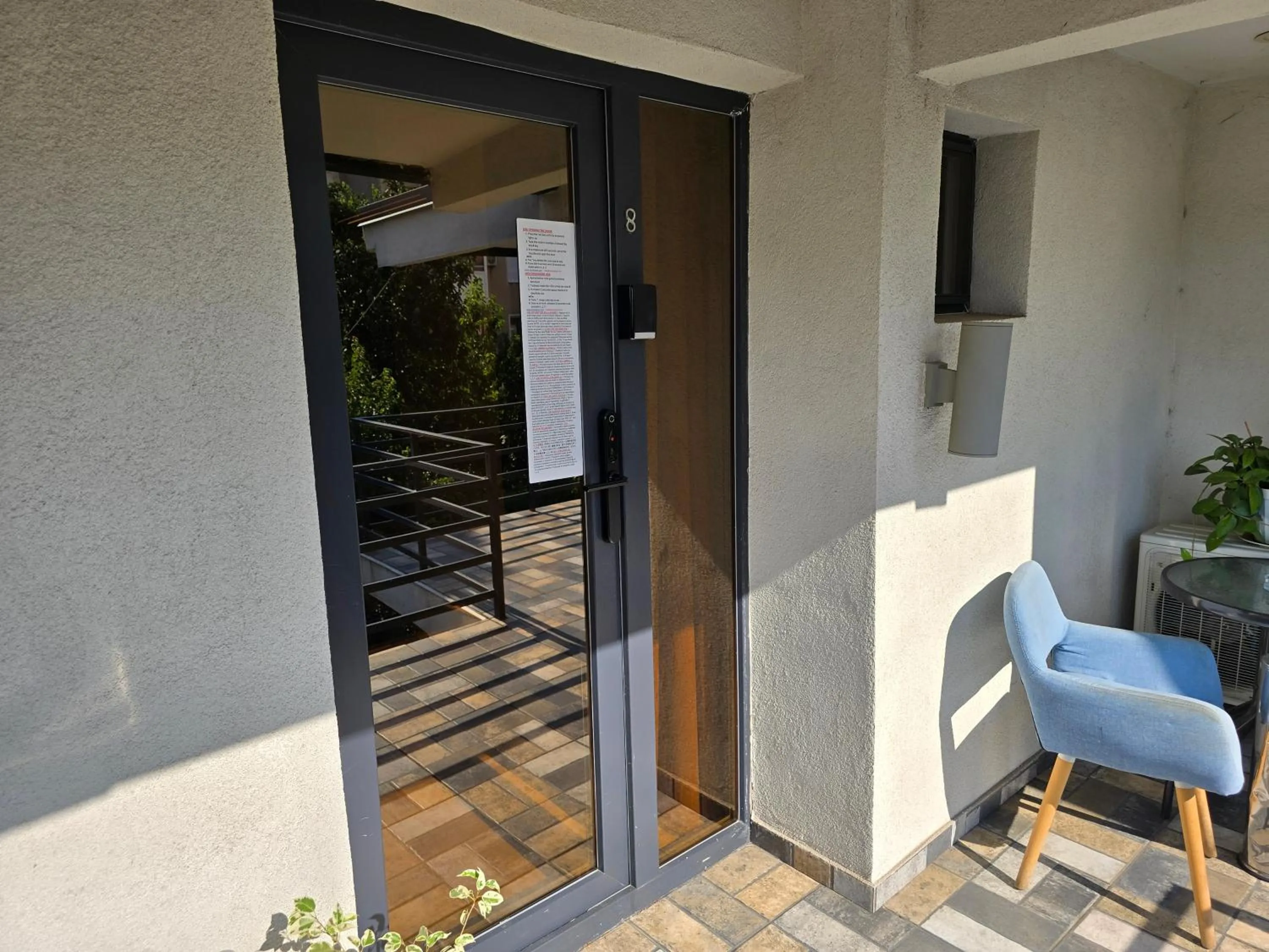 Facade/entrance in Poet Palace Bucharest