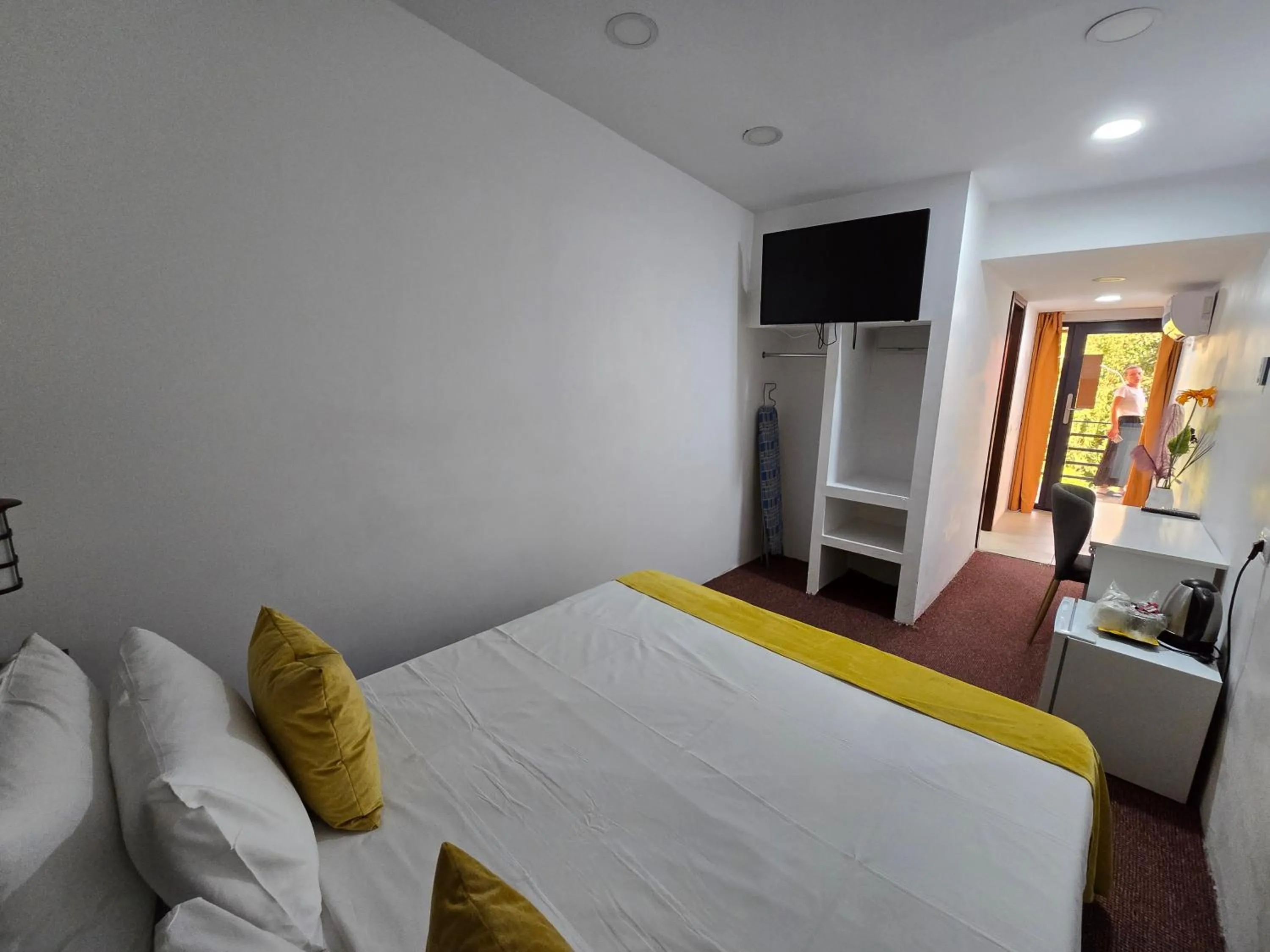 Bed in Poet Palace Bucharest