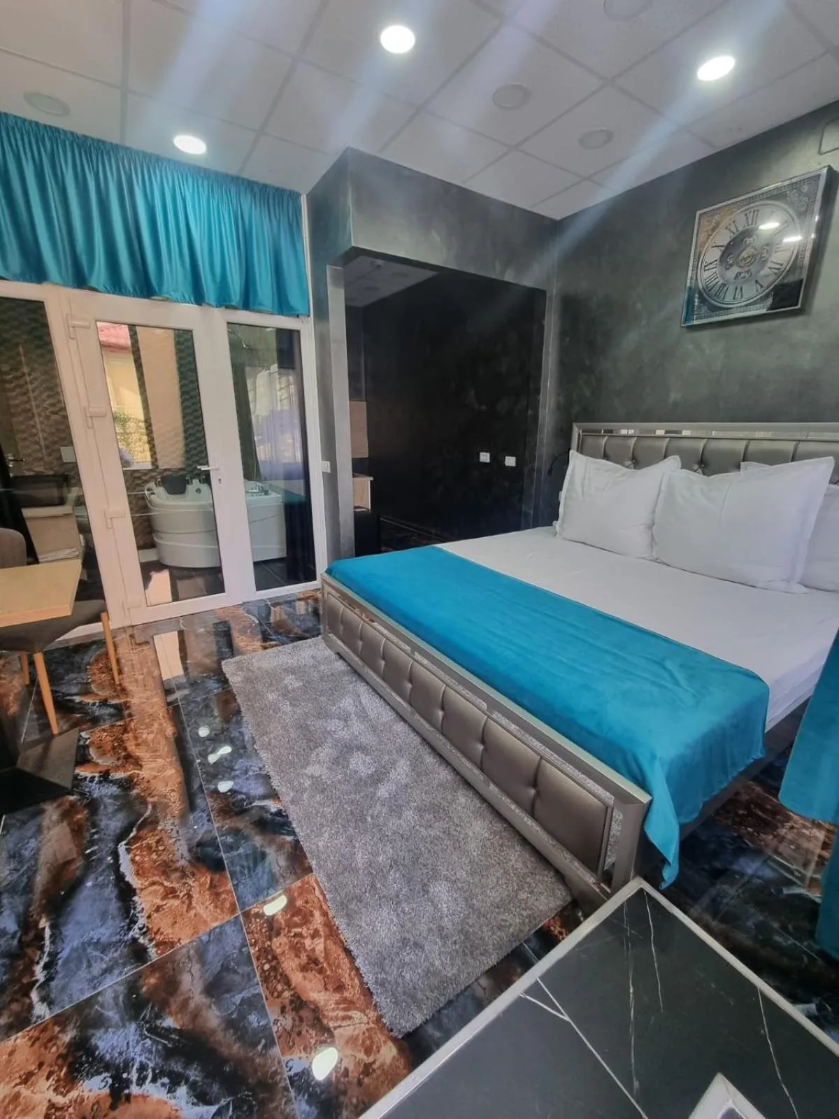 Bedroom, Bed in Poet Palace Bucharest