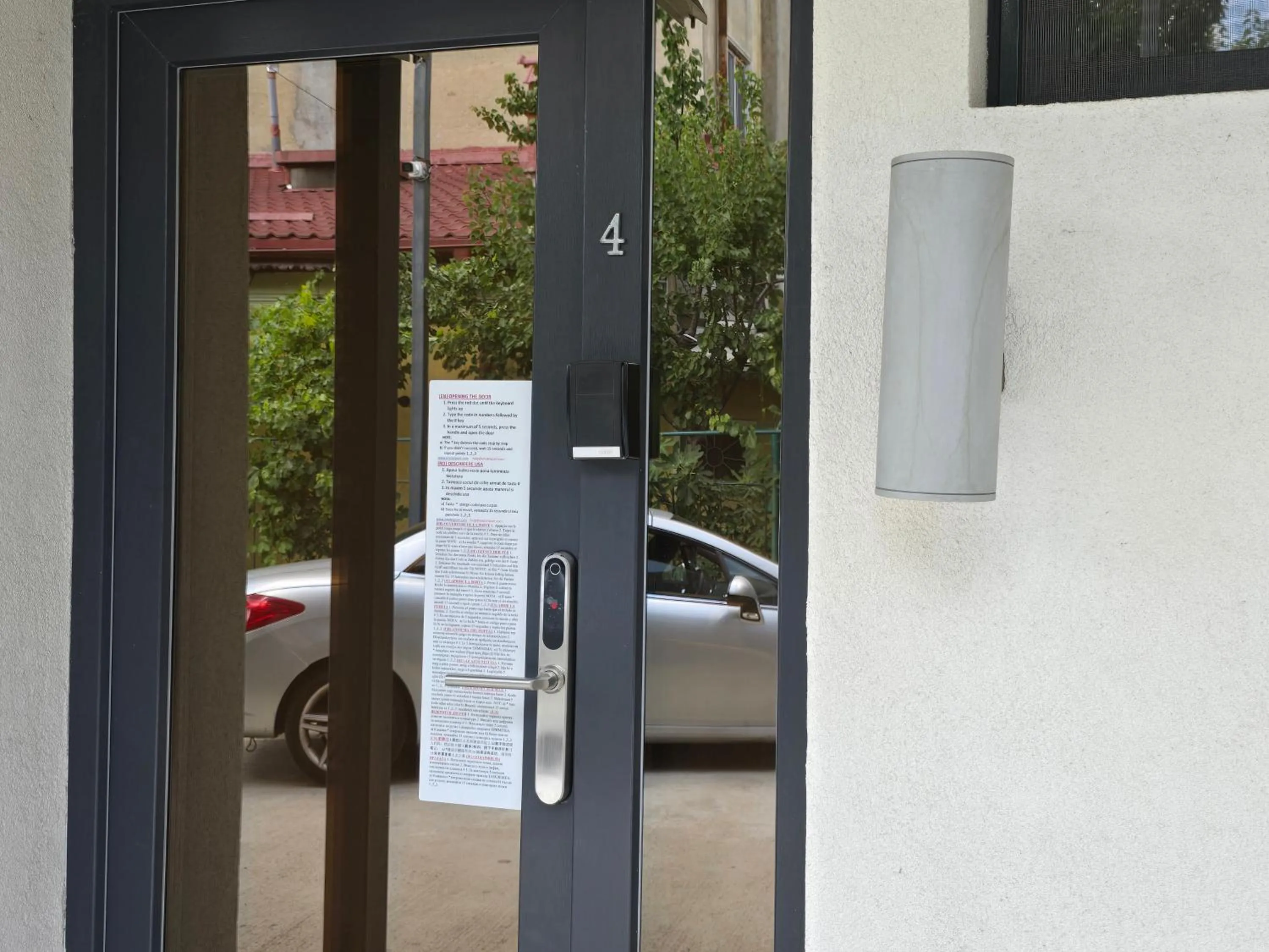 Facade/entrance in Poet Palace Bucharest