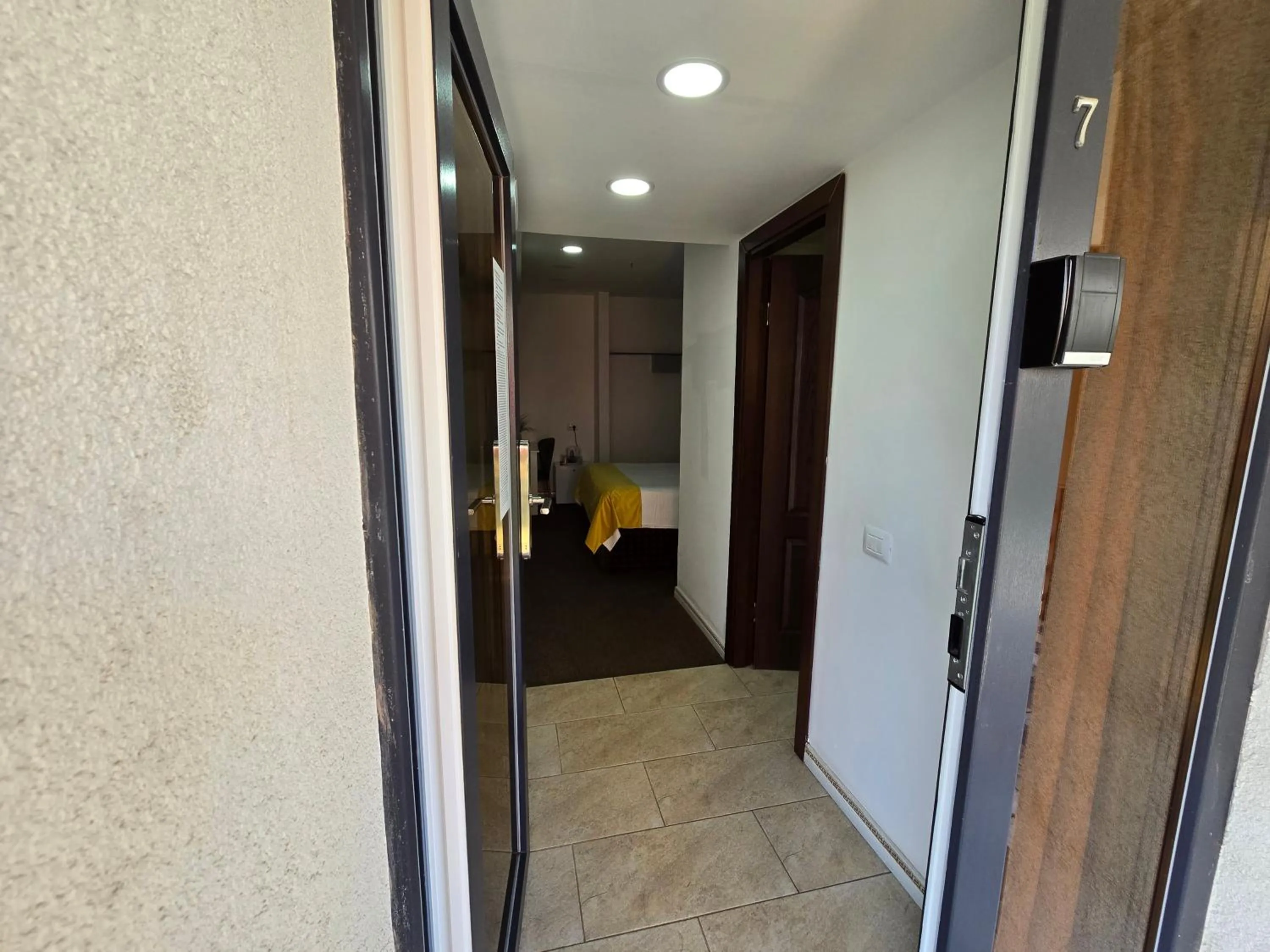 Facade/entrance in Poet Palace Bucharest