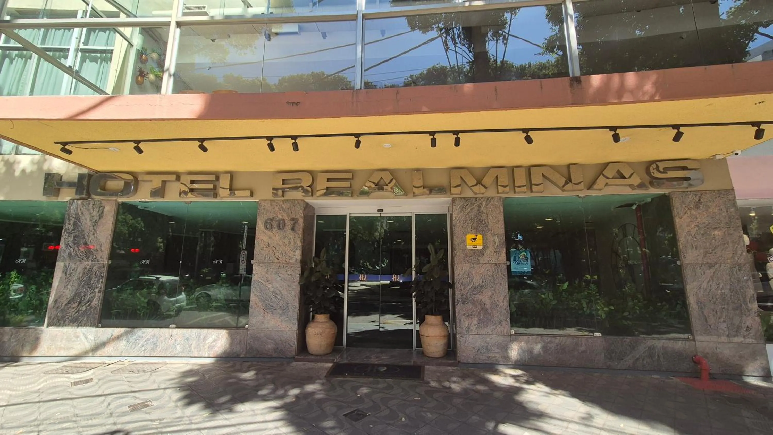 Property building in Realminas Hotel e Restaurante