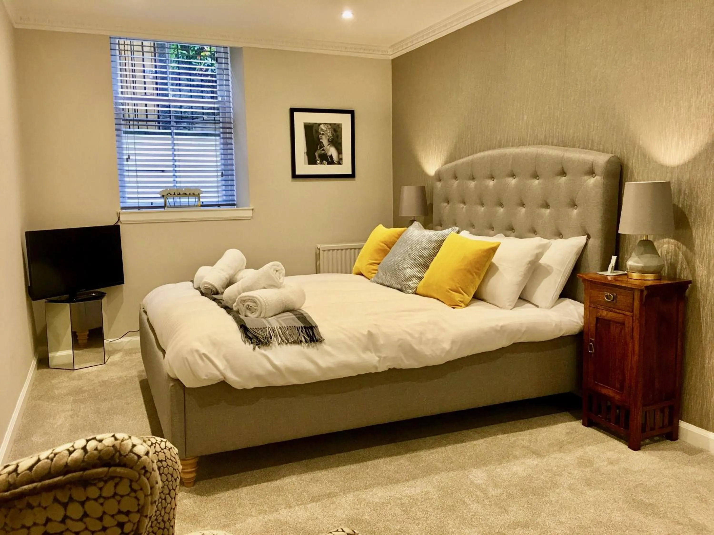 Bedroom in Escape to Edinburgh @ Abercromby Place