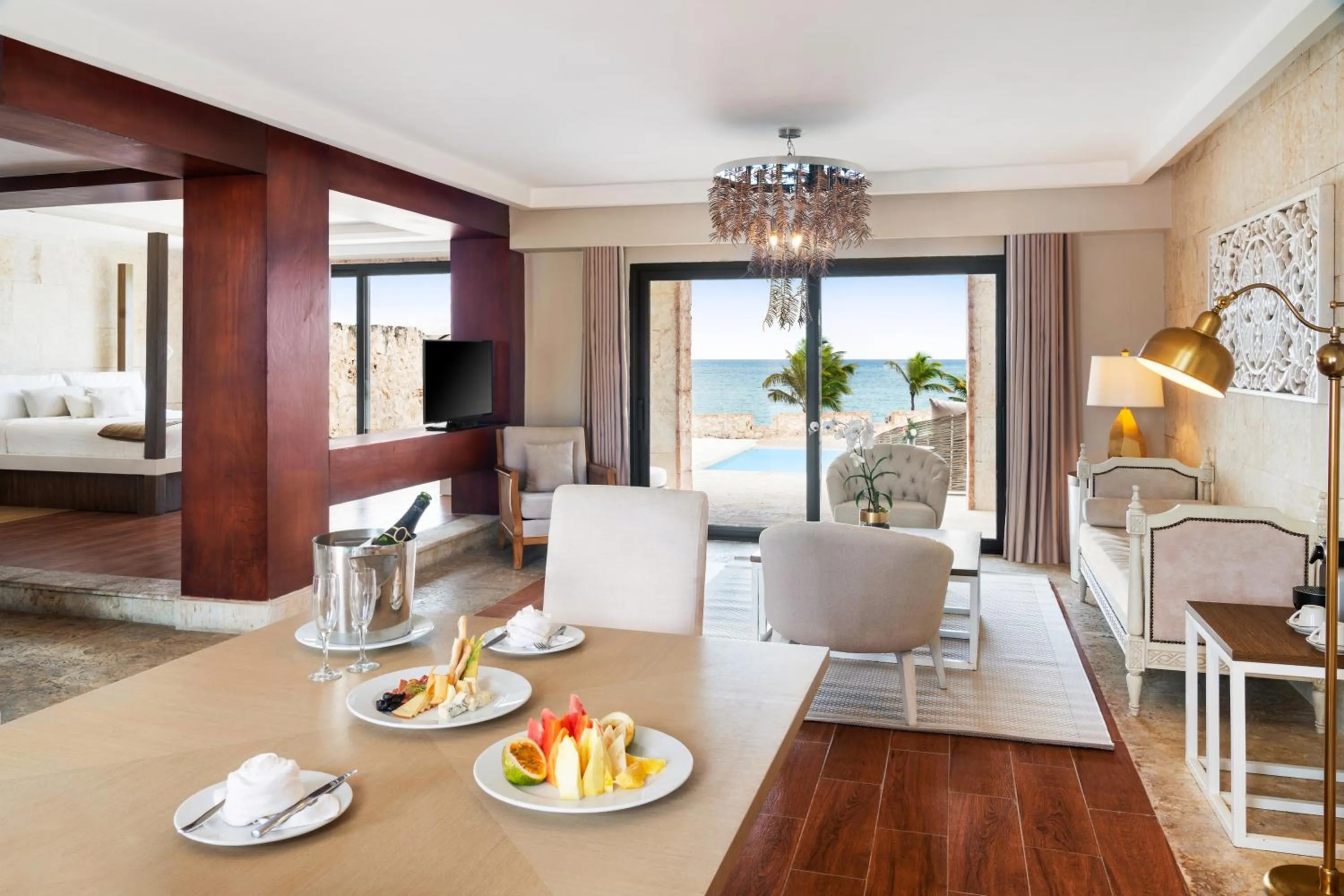 Living room in Sanctuary Cap Cana, a Luxury Collection Resort, Dominican Republic, Adult All-Inclusive