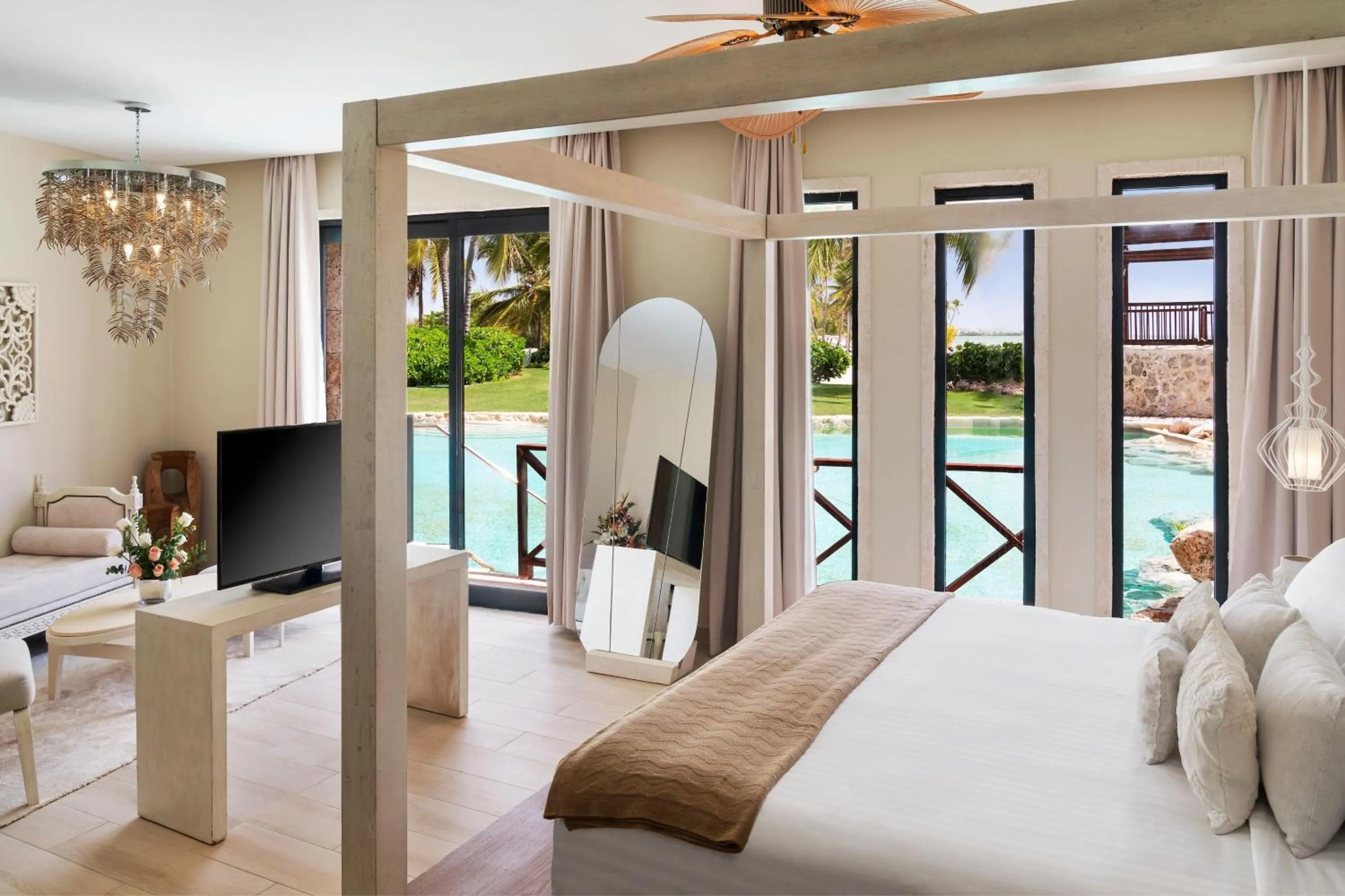 Photo of the whole room, Bed in Sanctuary Cap Cana, a Luxury Collection Resort, Dominican Republic, Adult All-Inclusive