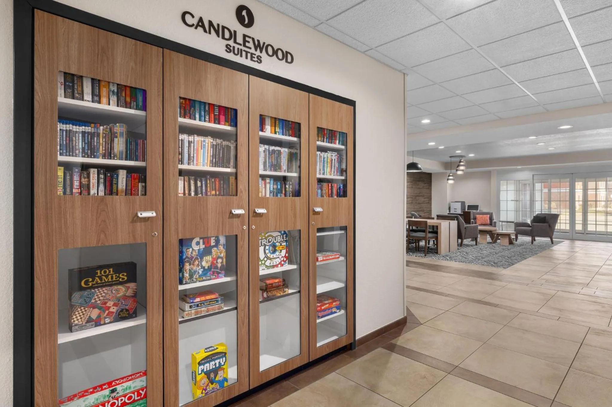 Lobby or reception in Candlewood Suites Alexandria by IHG