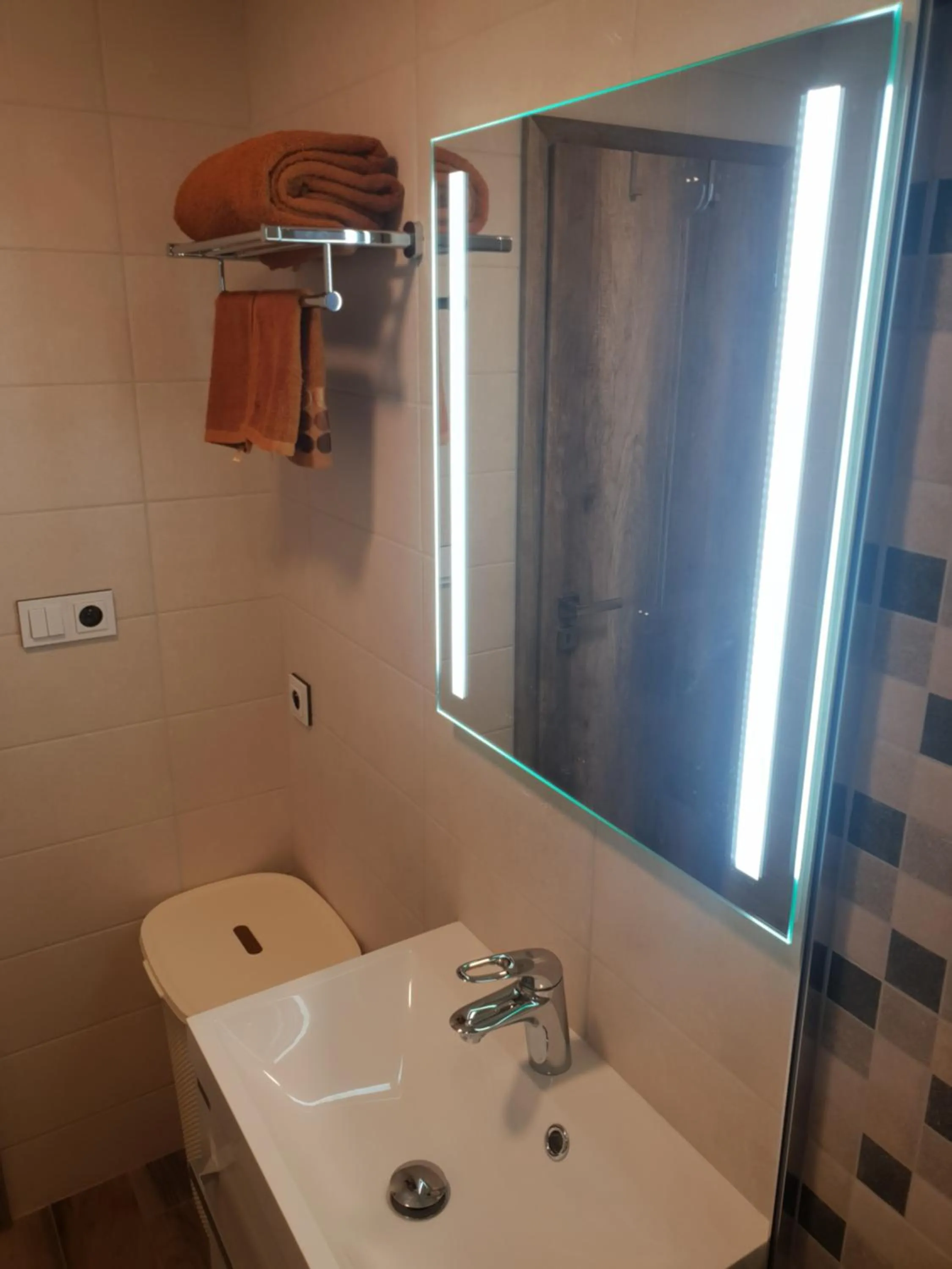 Shower in Apartments Praha Jinonice