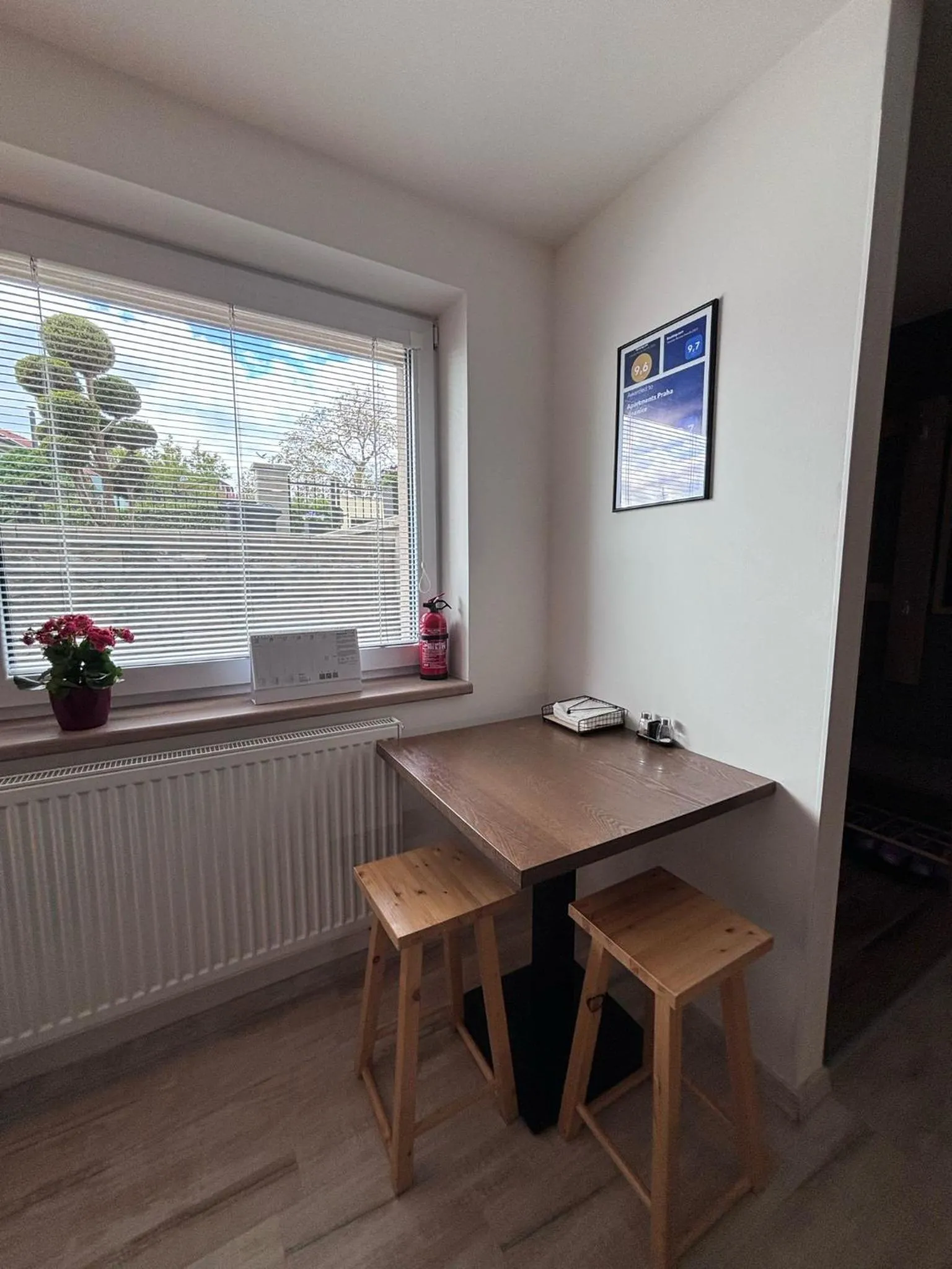 Dining area in Apartments Praha Jinonice