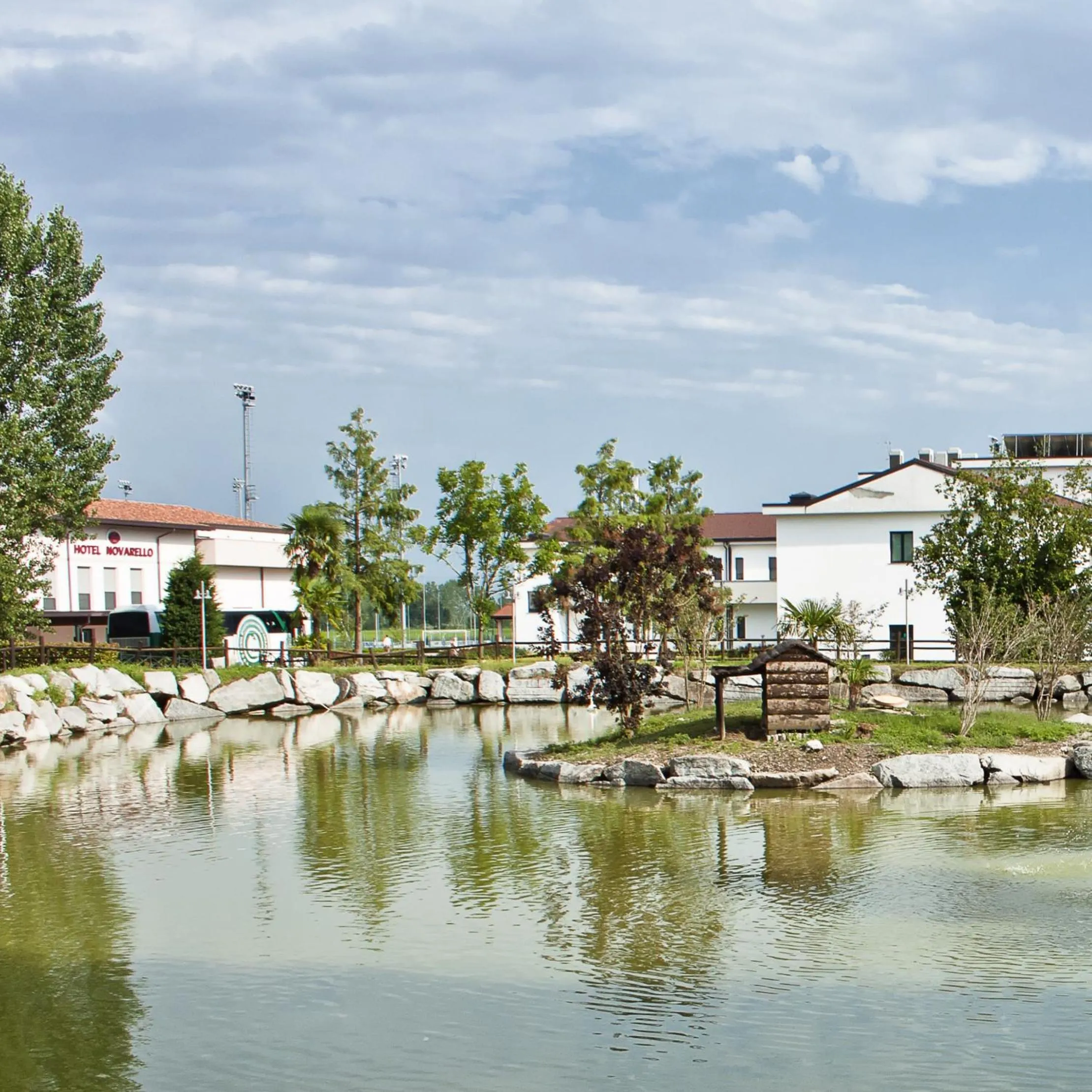 Garden in Hotel Novarello