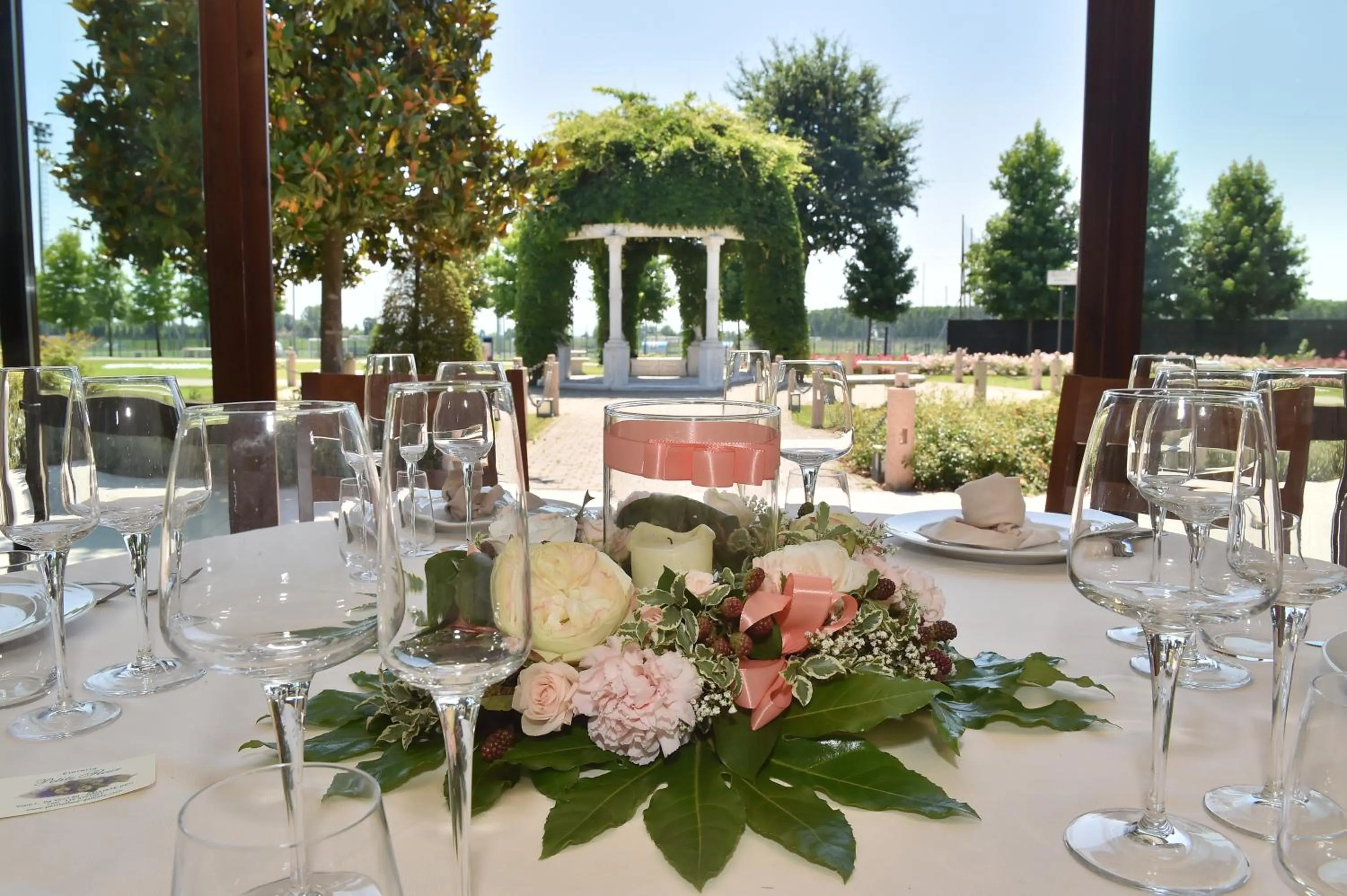 Garden in Hotel Novarello