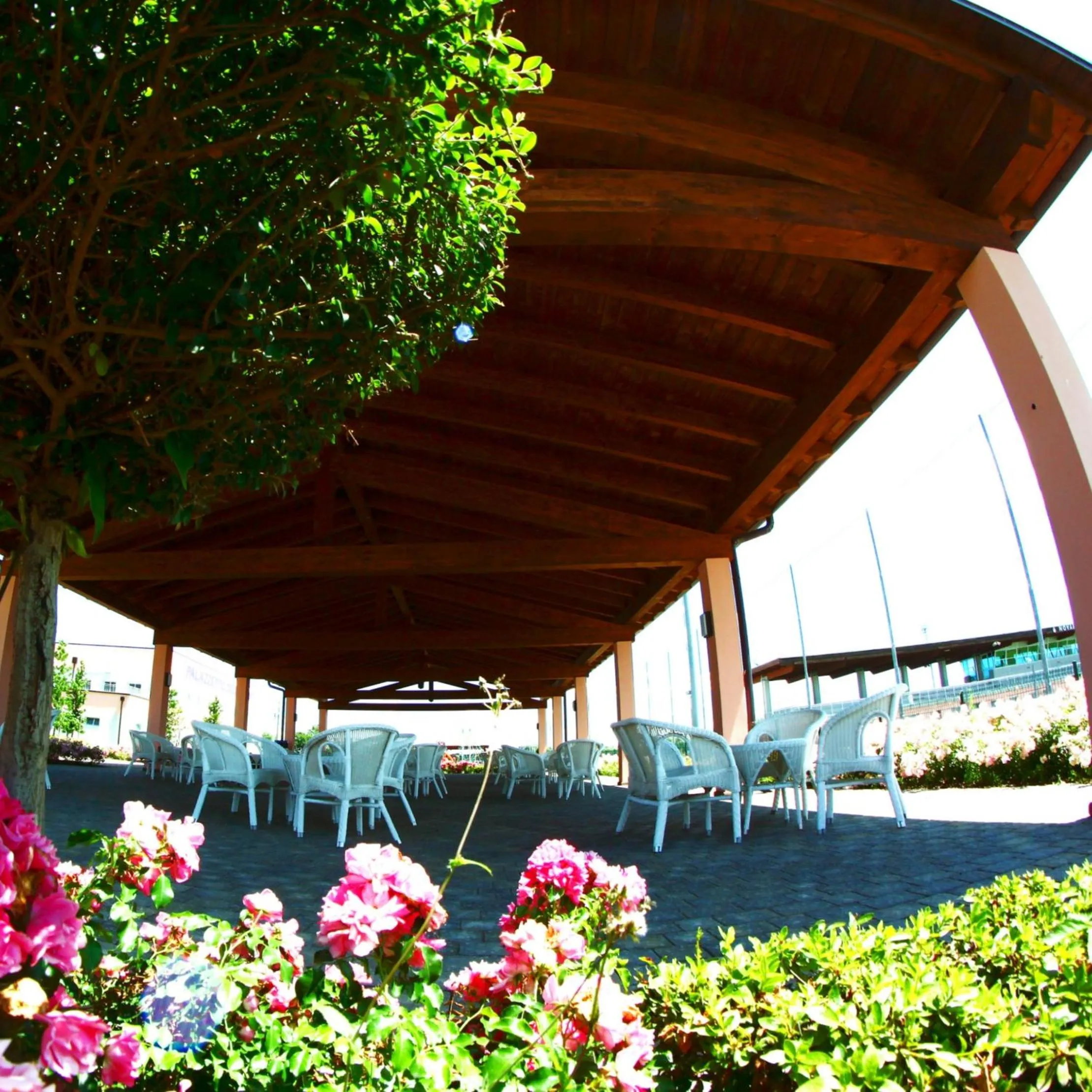 Facade/entrance in Hotel Novarello