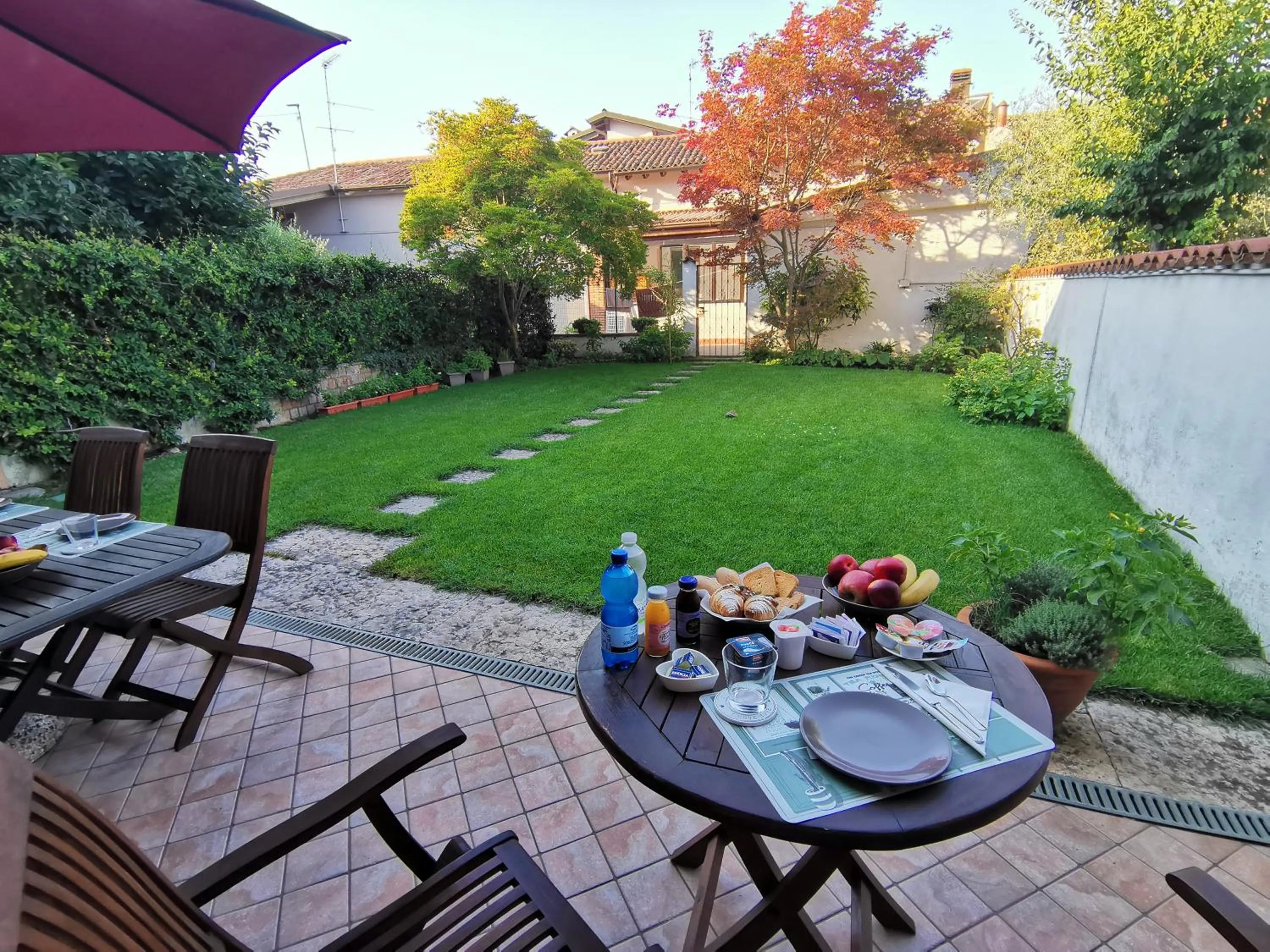 Garden in Il Colibrì Bed&Breakfast