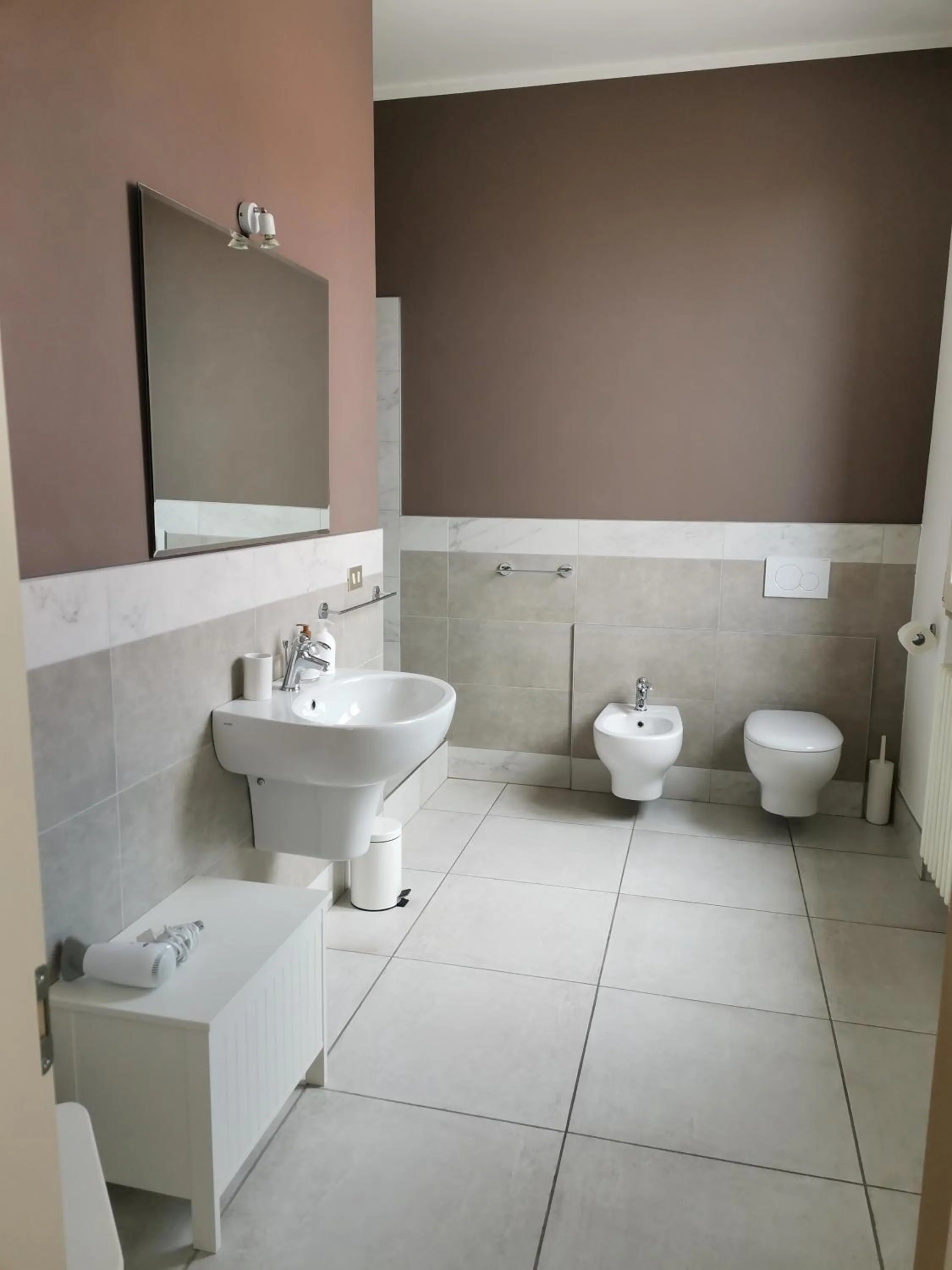 Toilet in Il Colibrì Bed&Breakfast