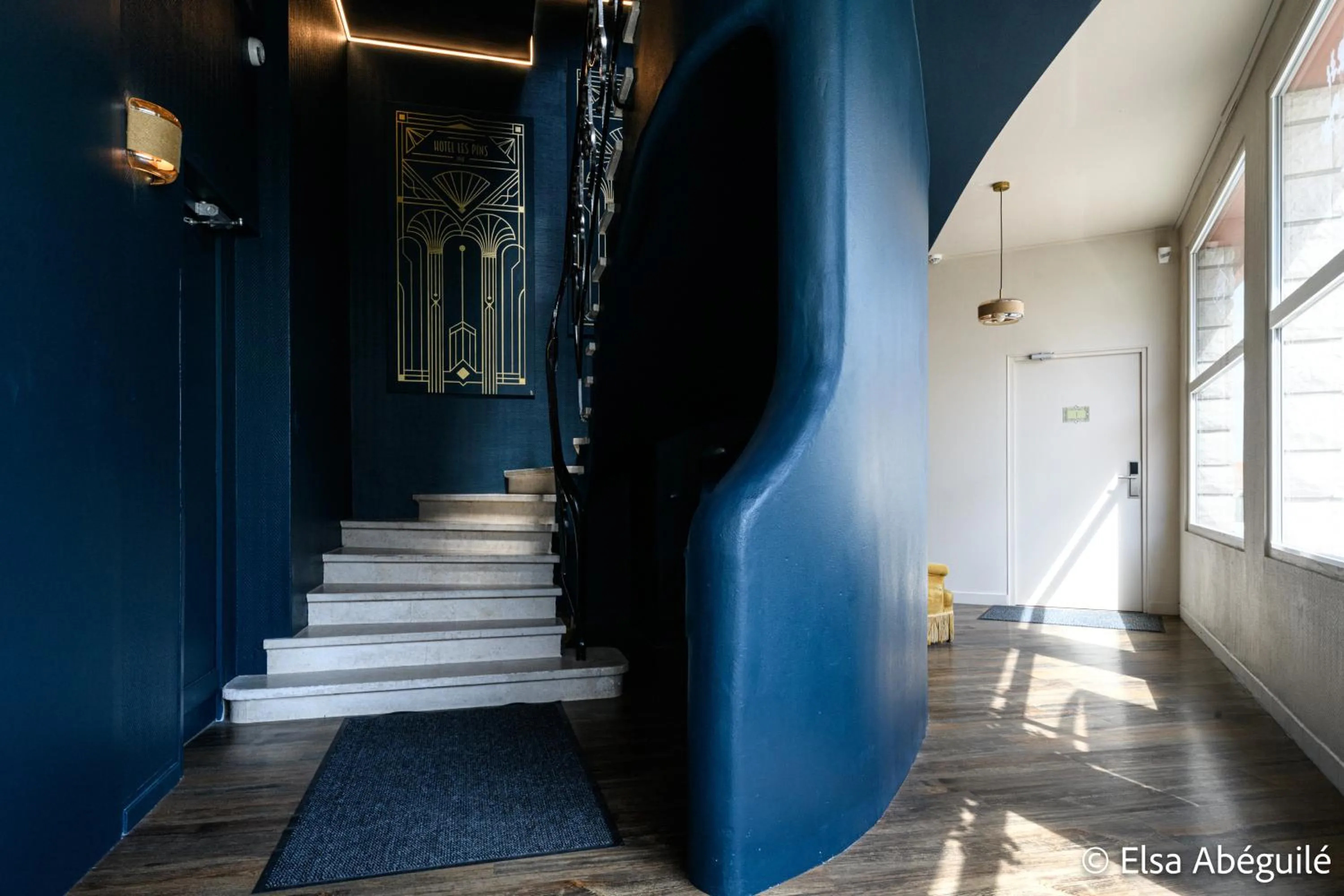 Decorative detail in Hôtel Les Pins - Oléron