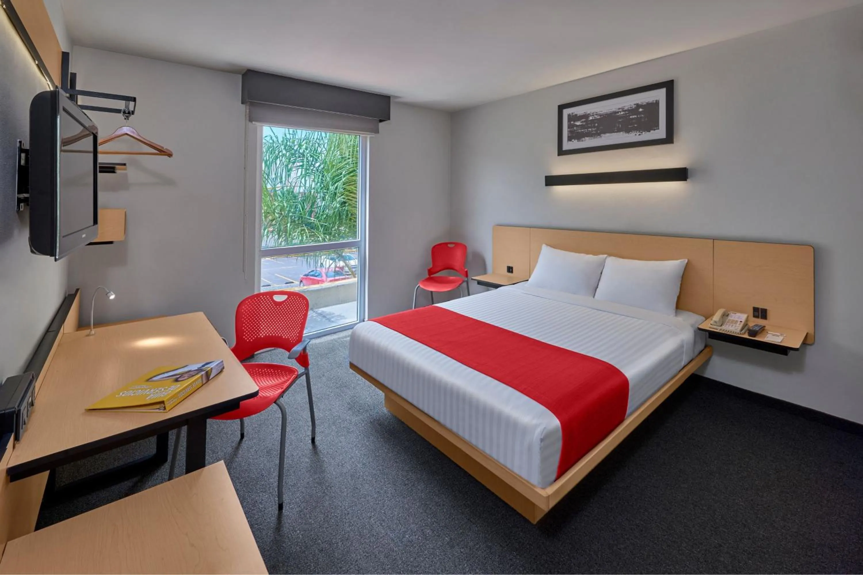 Bedroom, Bed in City Express by Marriott Queretaro Jurica