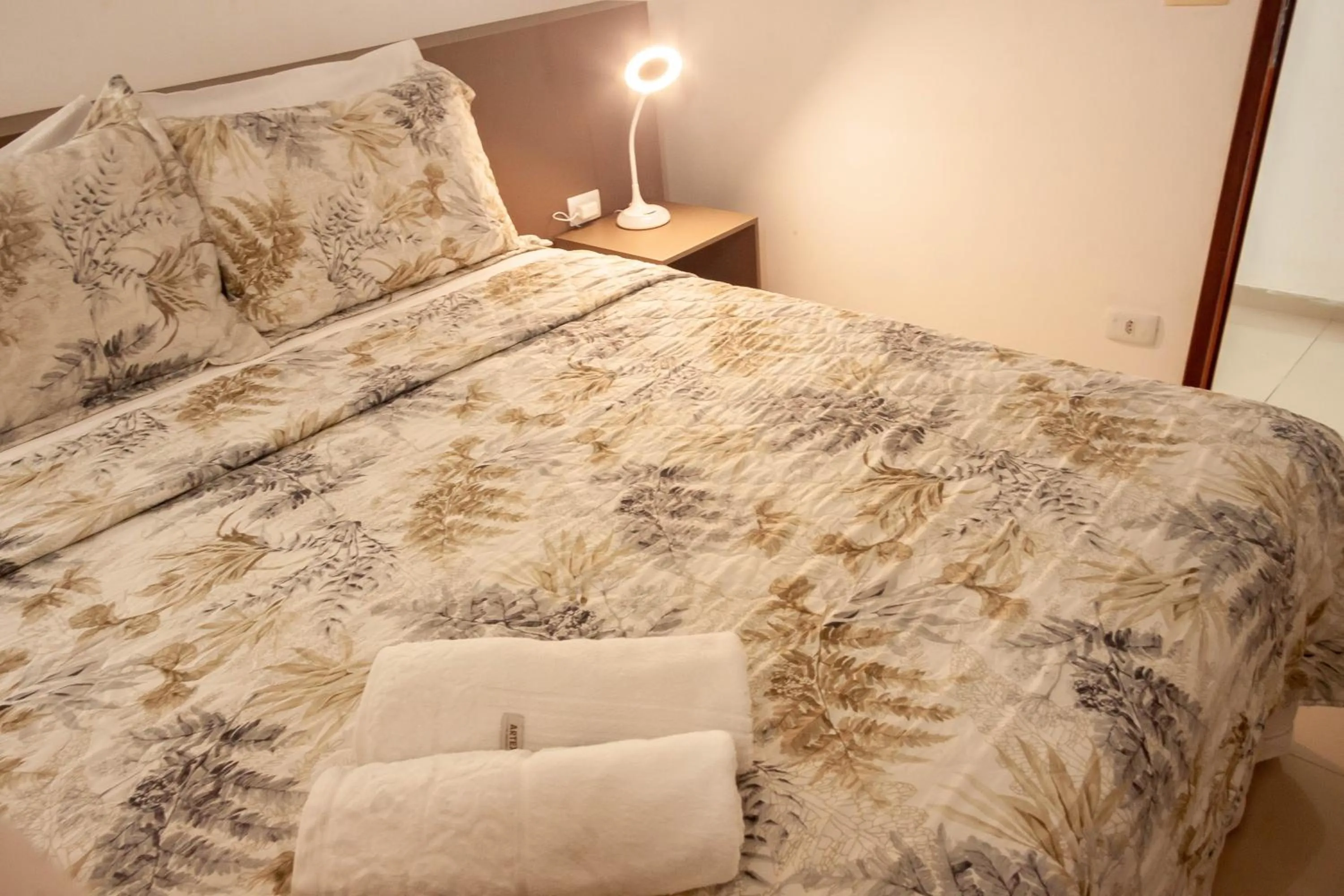 Photo of the whole room, Bed in FLAT MARINAS PRAIA HOTEL