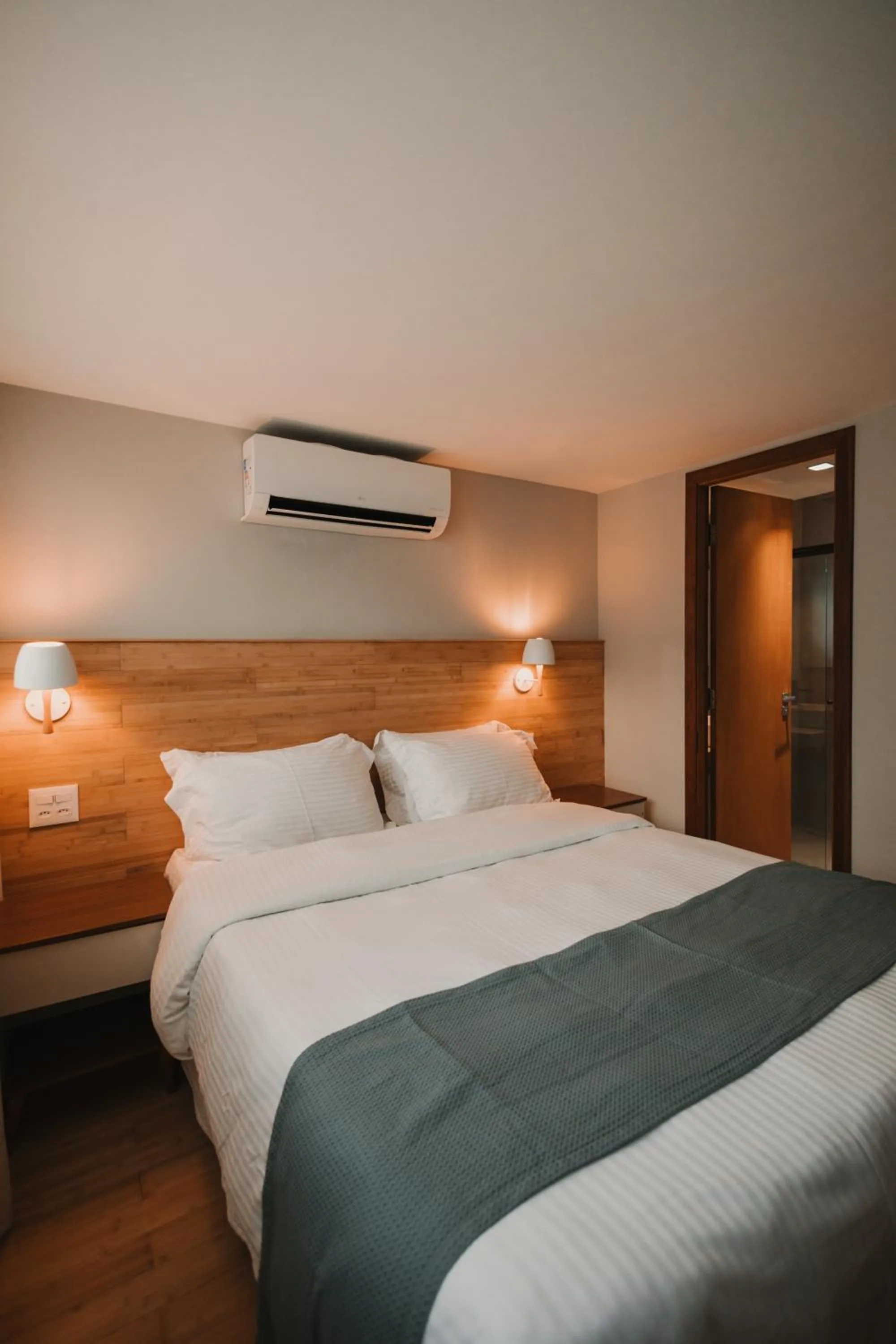 Bed in La Brume Pousada