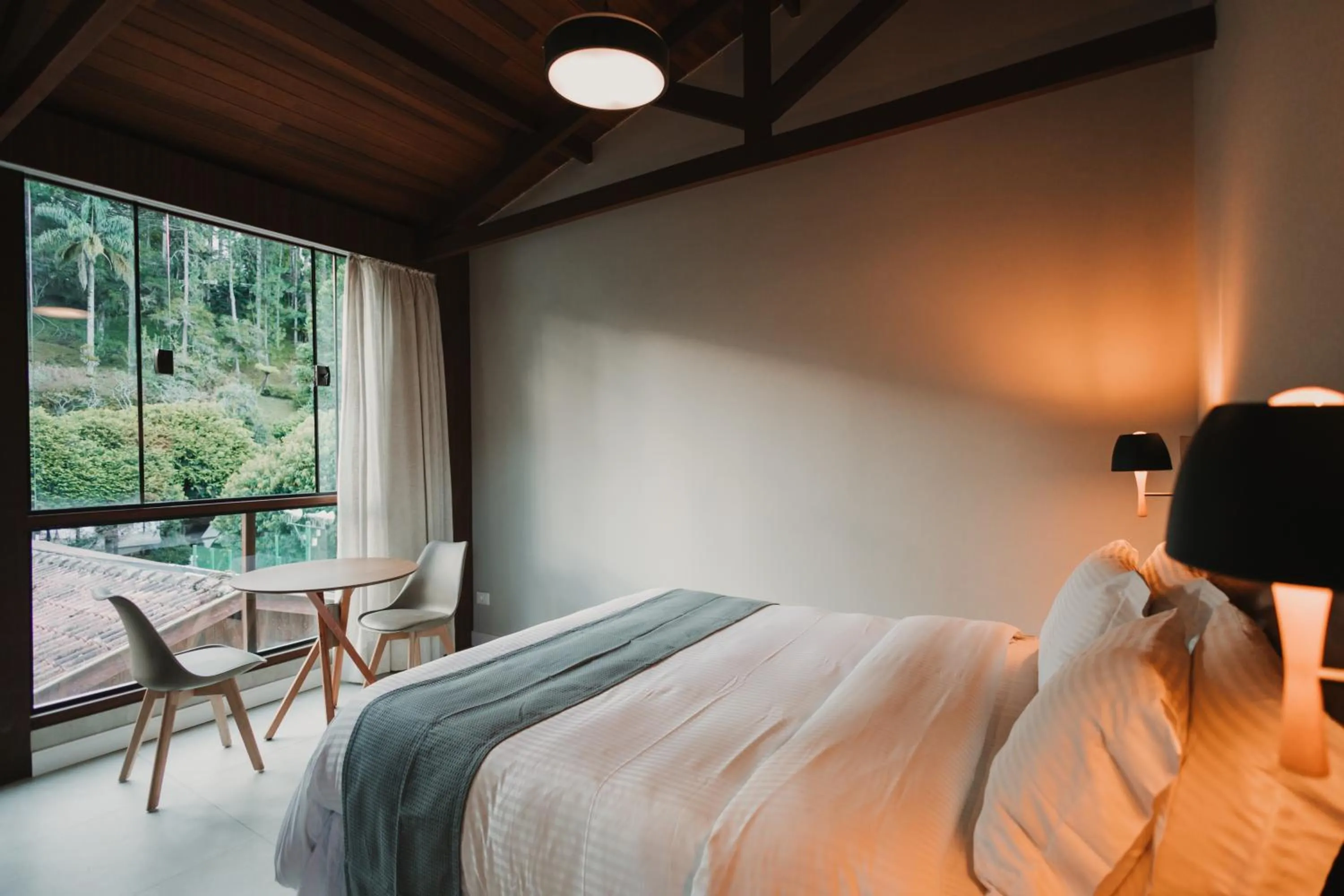 Bed in La Brume Pousada