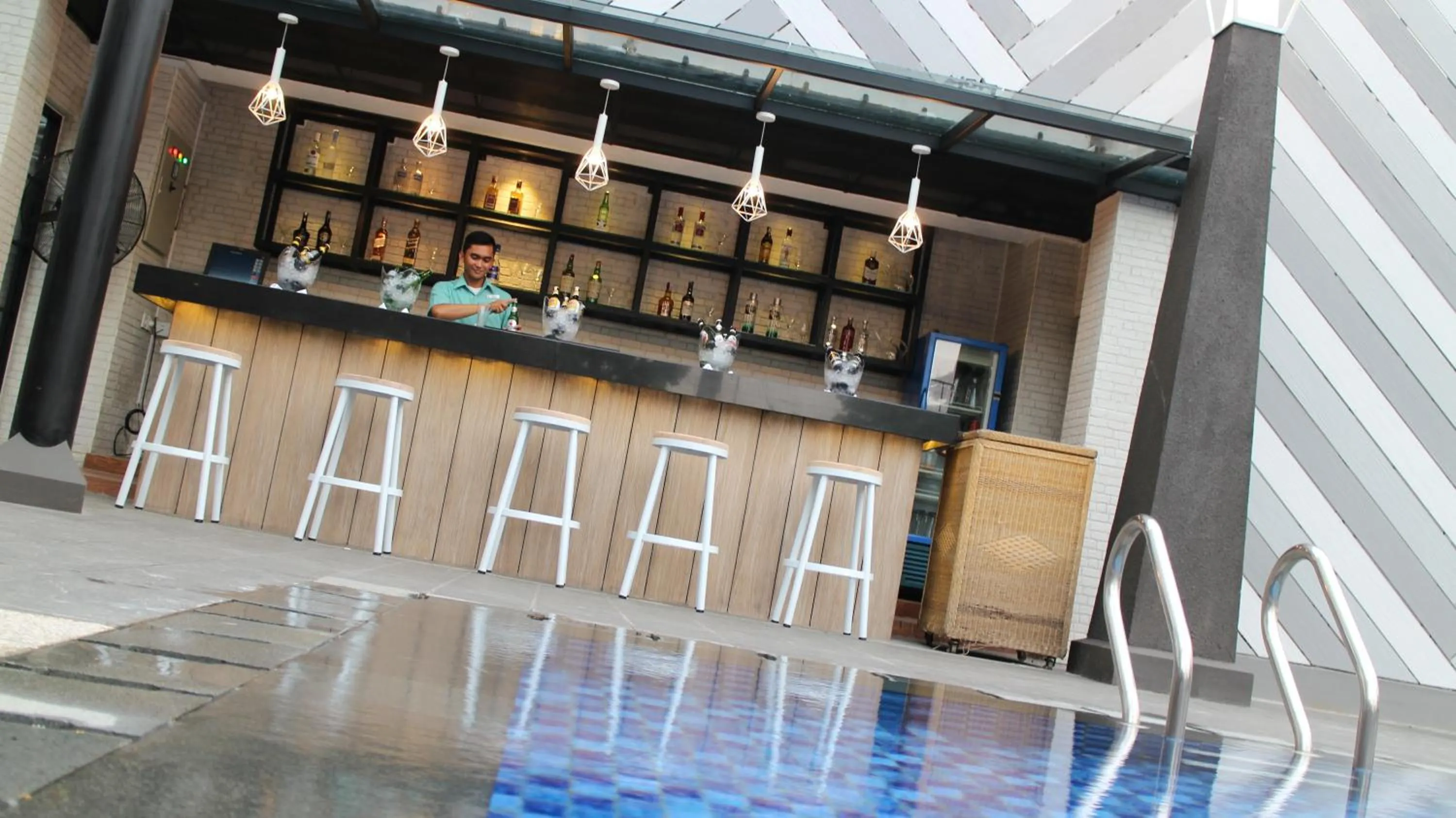 Pool view in ARTOTEL Gelora Senayan Jakarta