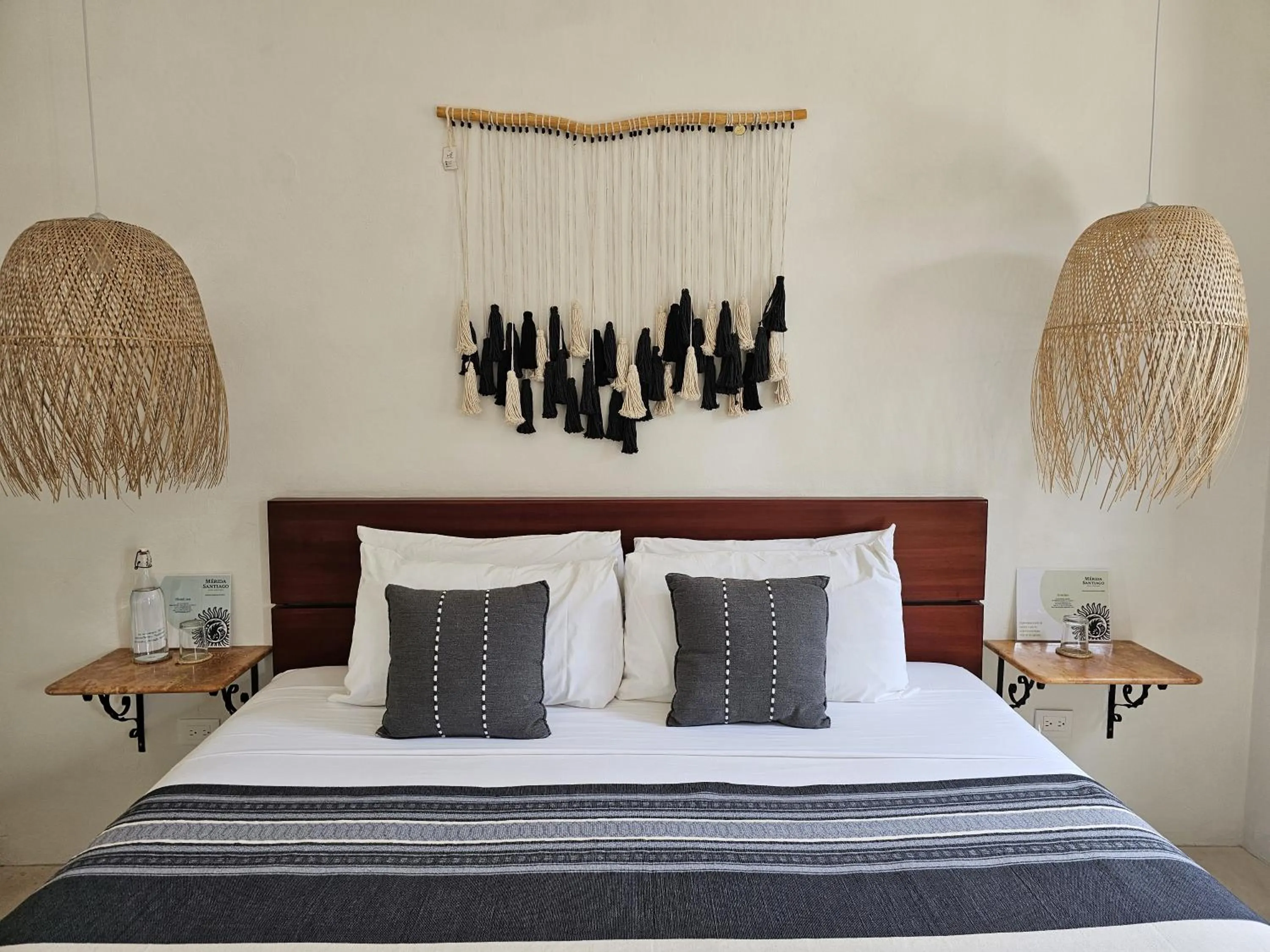 Bed in Merida Santiago Hotel Boutique