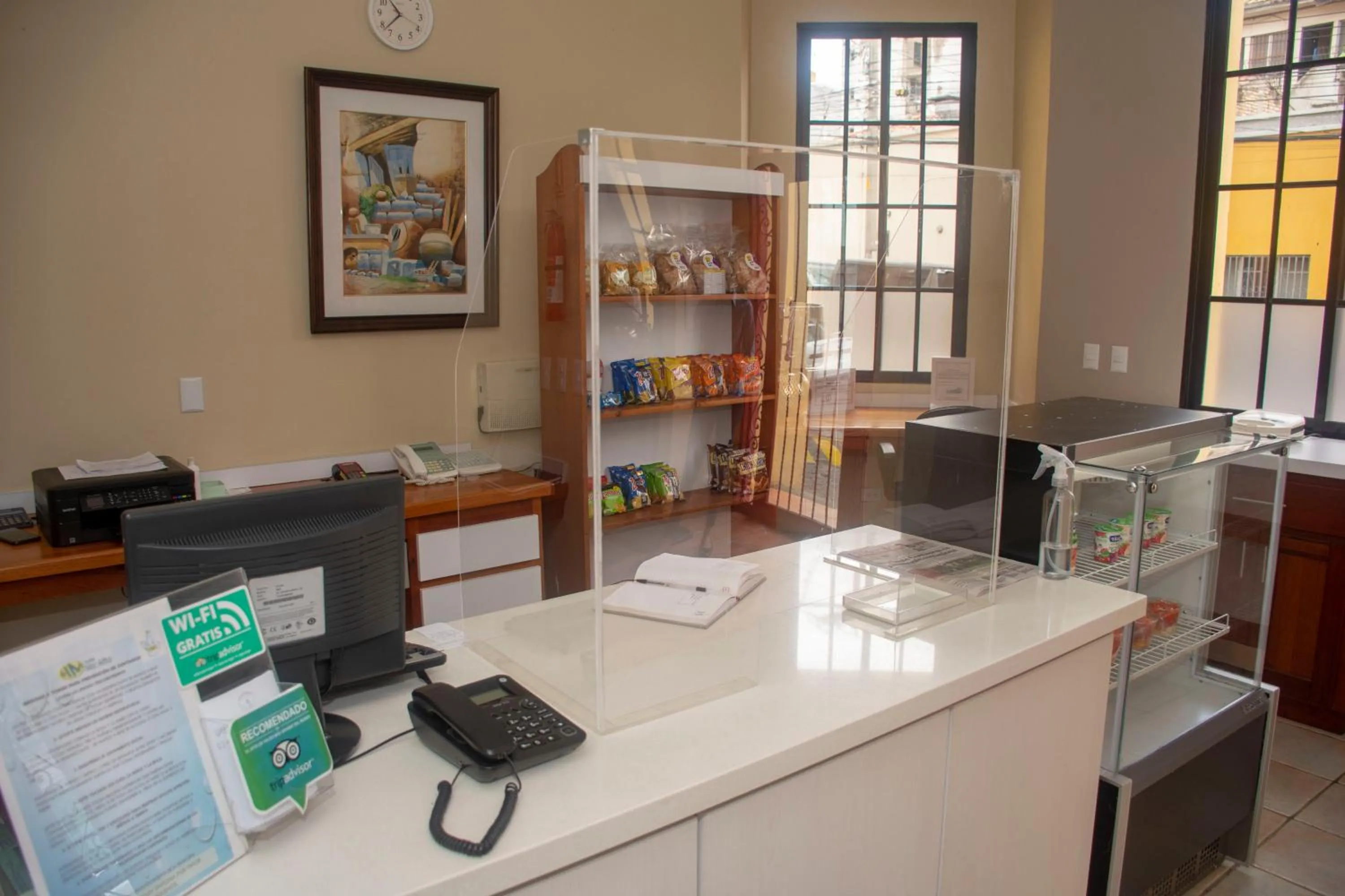 Lobby or reception in Hotel Mac Arthur